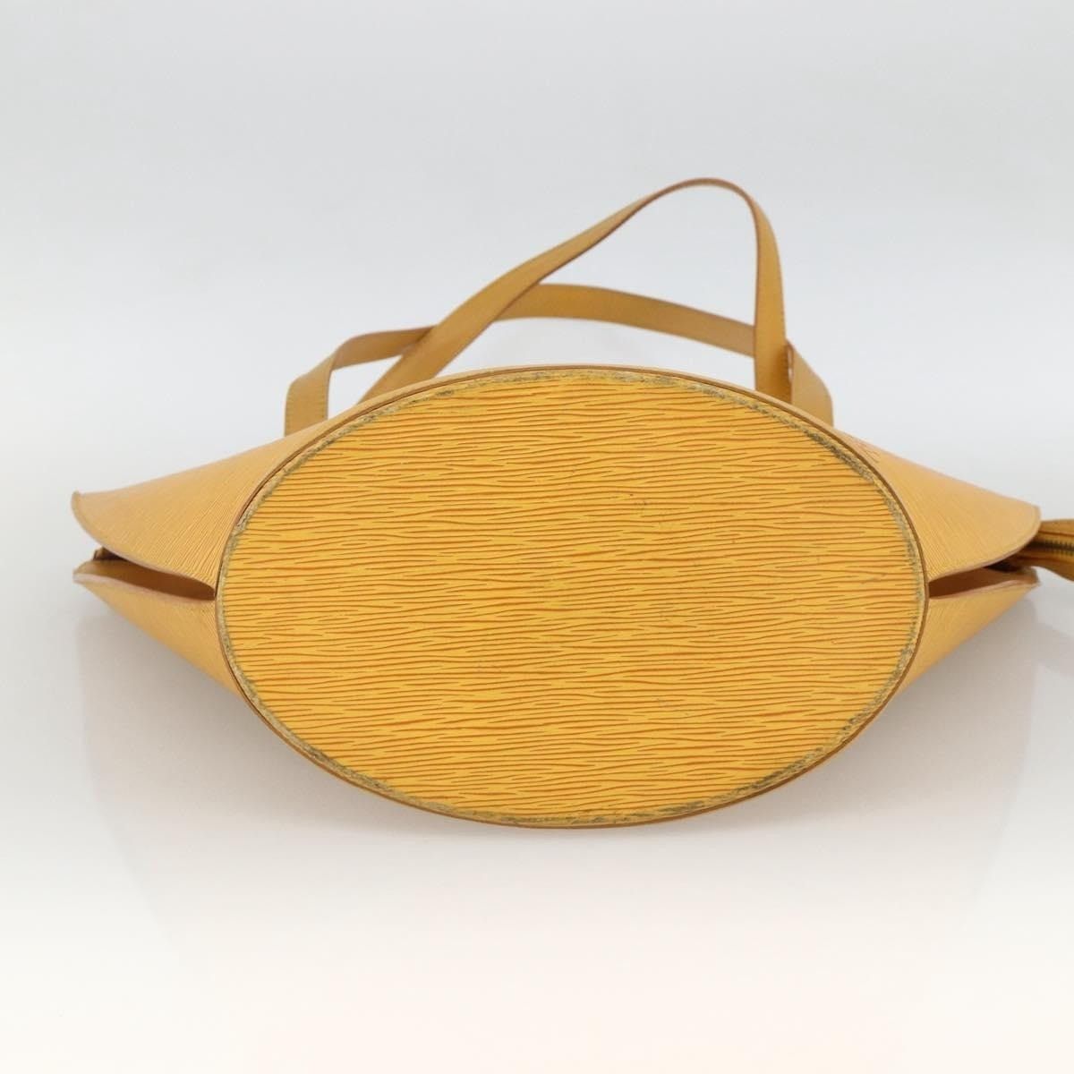 Louis Vuitton Louis Vuitton Epi Saint Jacques Shopping Shoulder Bag Yellow Size ONE SIZE - 8 Thumbnail