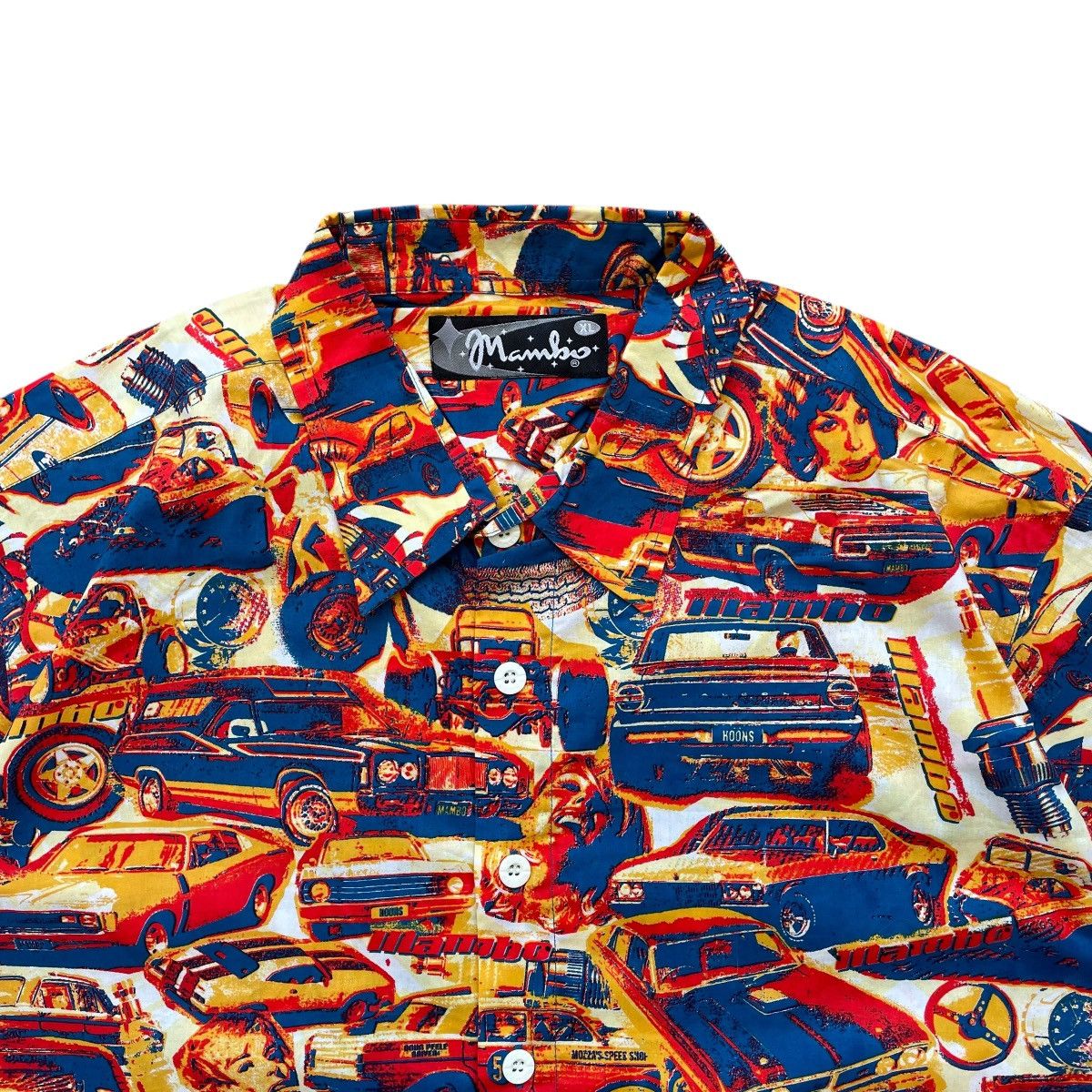 Mambo × Vintage VINTAGE Y2K MAMBO LOUD CAR GIRL BUTTON UPS SHIRT Size US XL / EU 56 / 4 - 2 Thumbnail