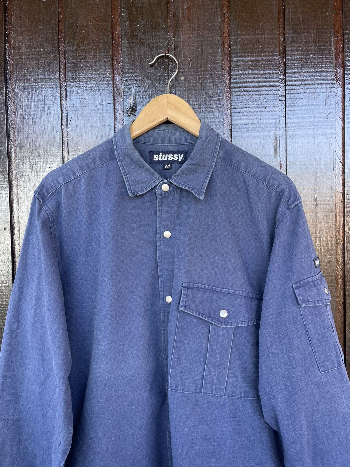 Stussy Vintage 80s 90s Stussy shirt button ups Size US M / EU 48-50 / 2 - 7 Thumbnail