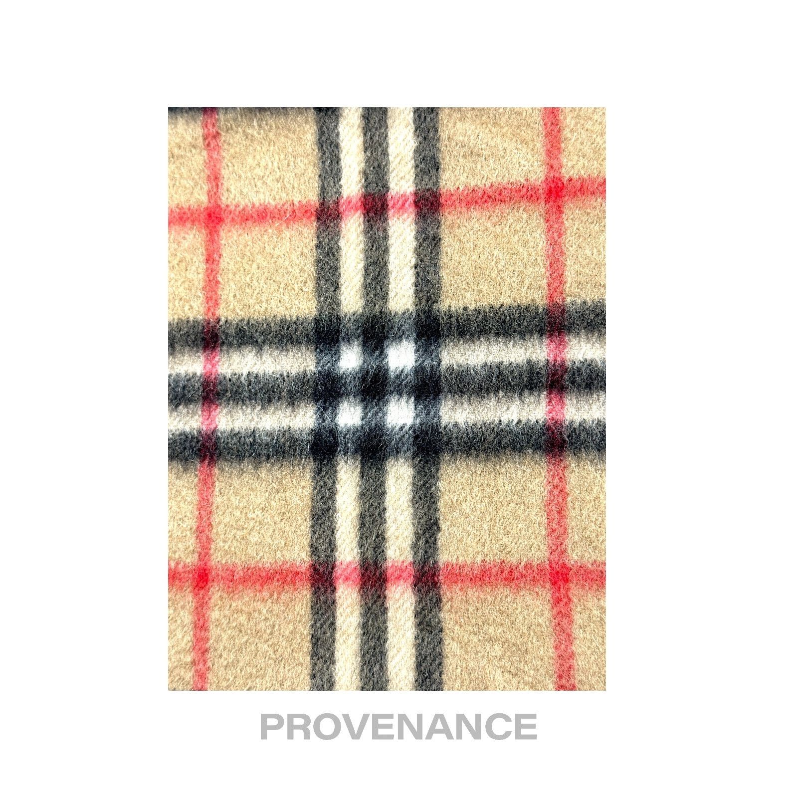 Burberry 🔴 Burberry Scarf - Nova Check Cashmere Size ONE SIZE - 5 Thumbnail