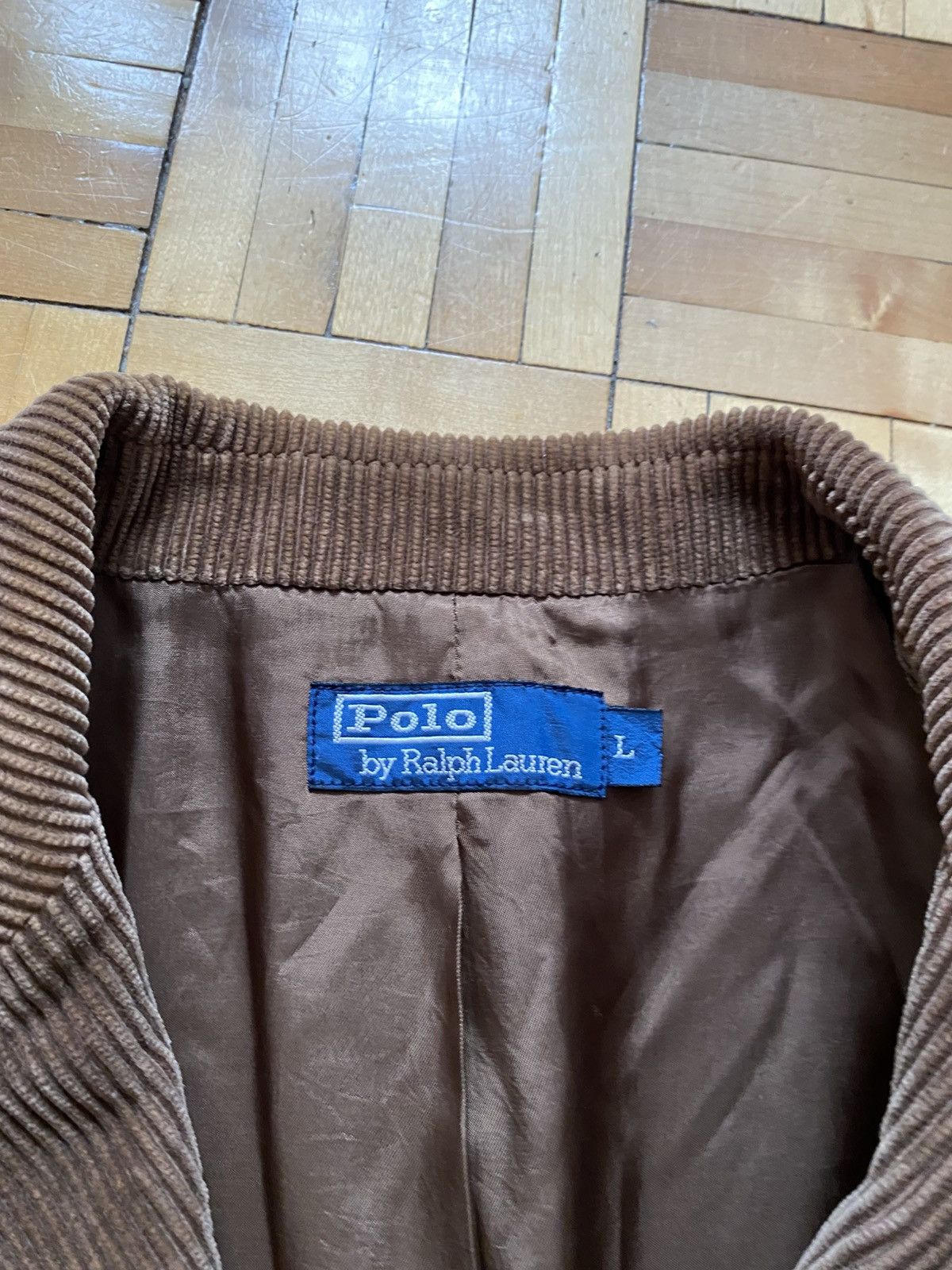 Polo Ralph Lauren Polo by Ralph Lauren Vintage Heavy Corduroy Blazer Jacket Size US L / EU 52-54 / 3 - 3 Thumbnail