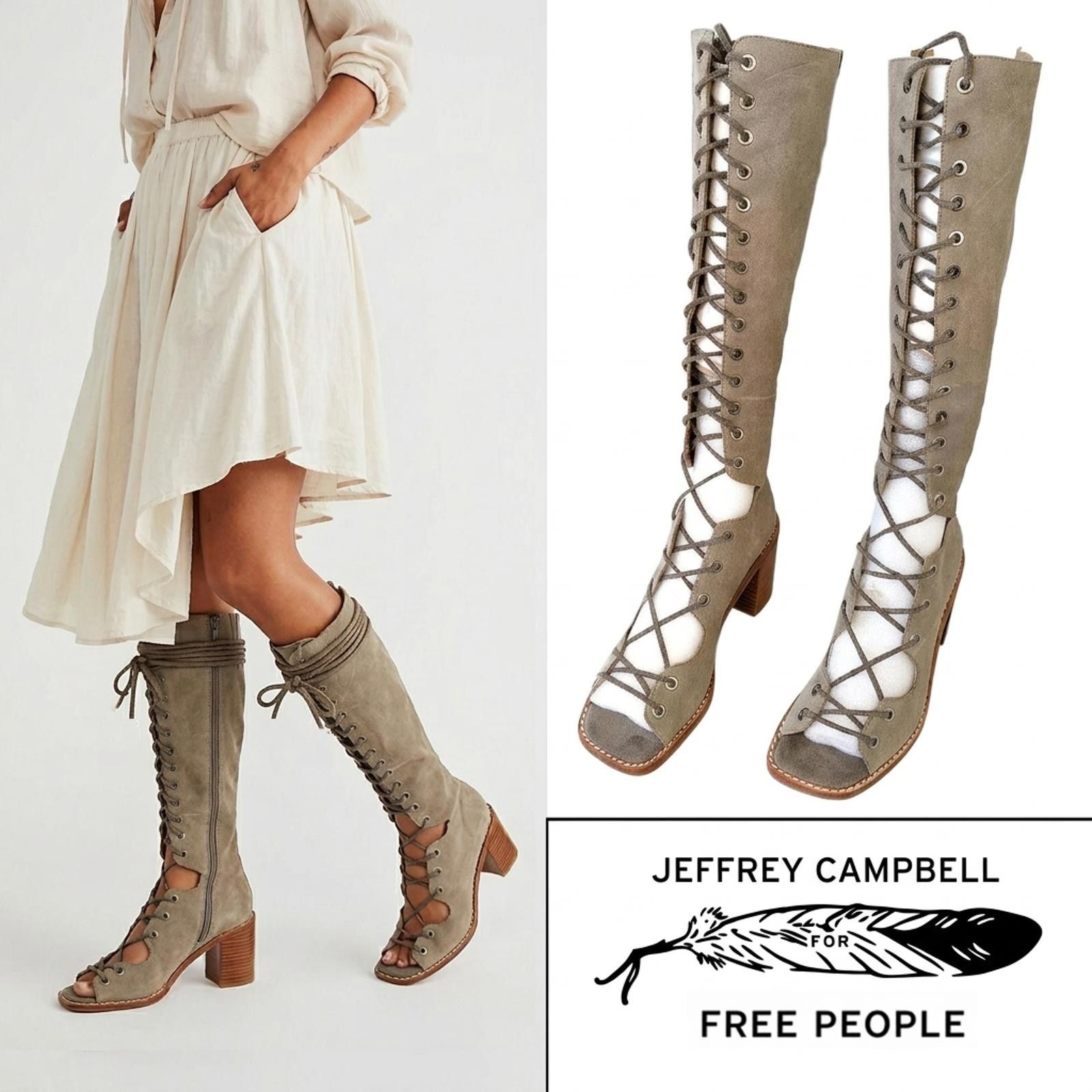 Other Jeffrey Campbell Free People Zelda Women Boots China US 6.5 Size US 6.5 / IT 36.5 - 1 Thumbnail