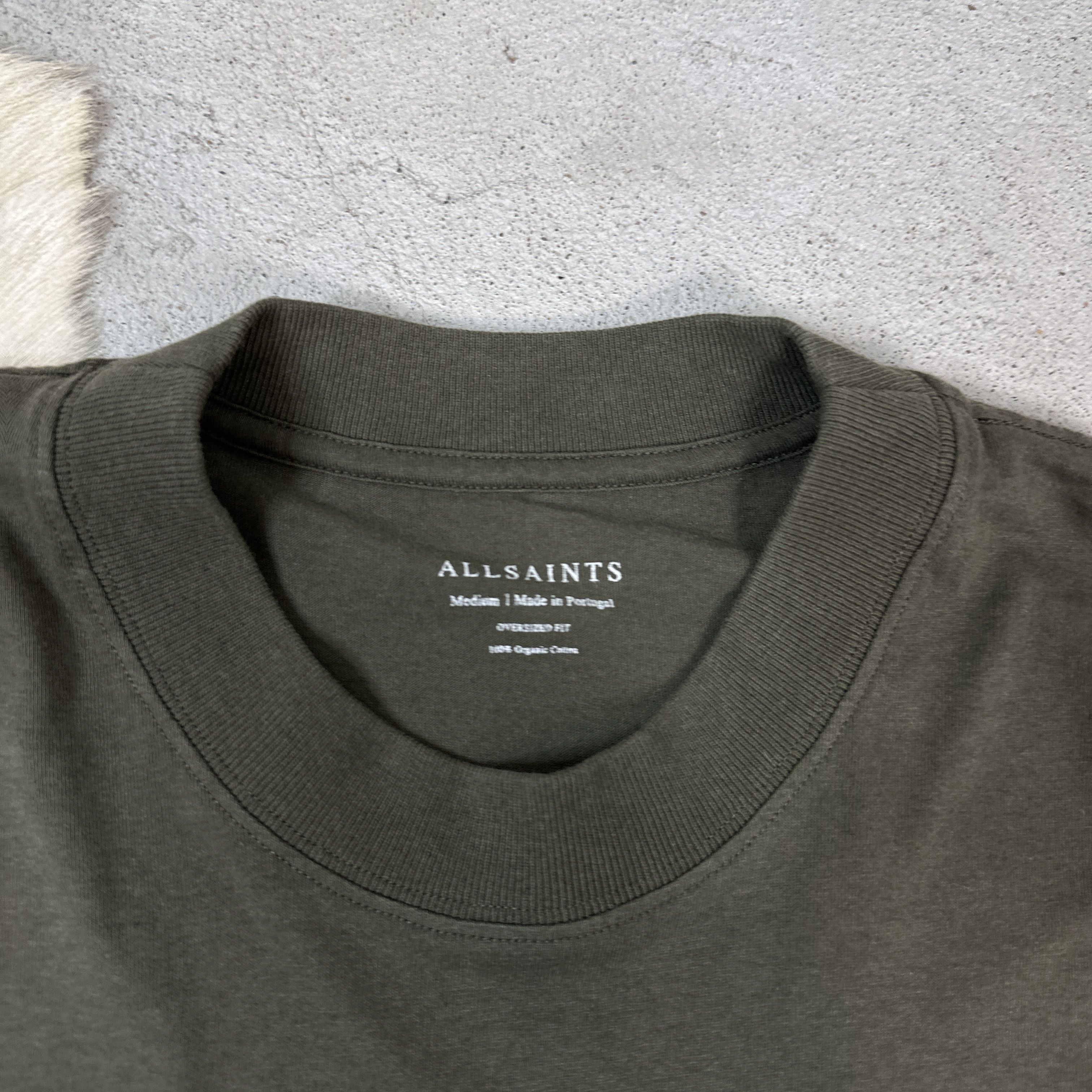 Allsaints × Vintage Allsaints Puffy Print Oversize T-shirt Size US M / EU 48-50 / 2 - 4 Thumbnail