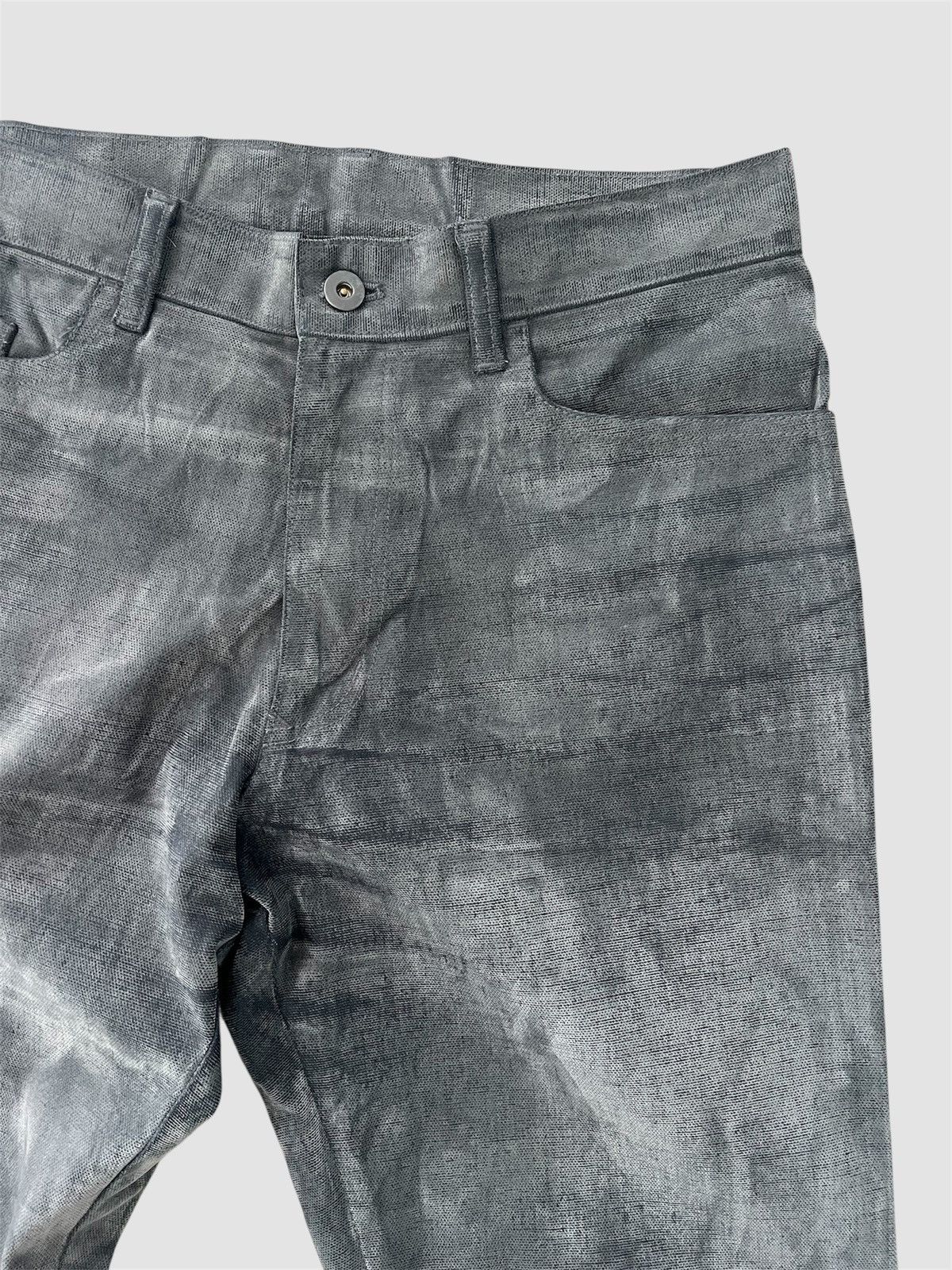 Nicole Club Vintage Y2K Nicole Monsieur Archival Waxed Cotton Pants Size US 32 / EU 48 - 1 Thumbnail