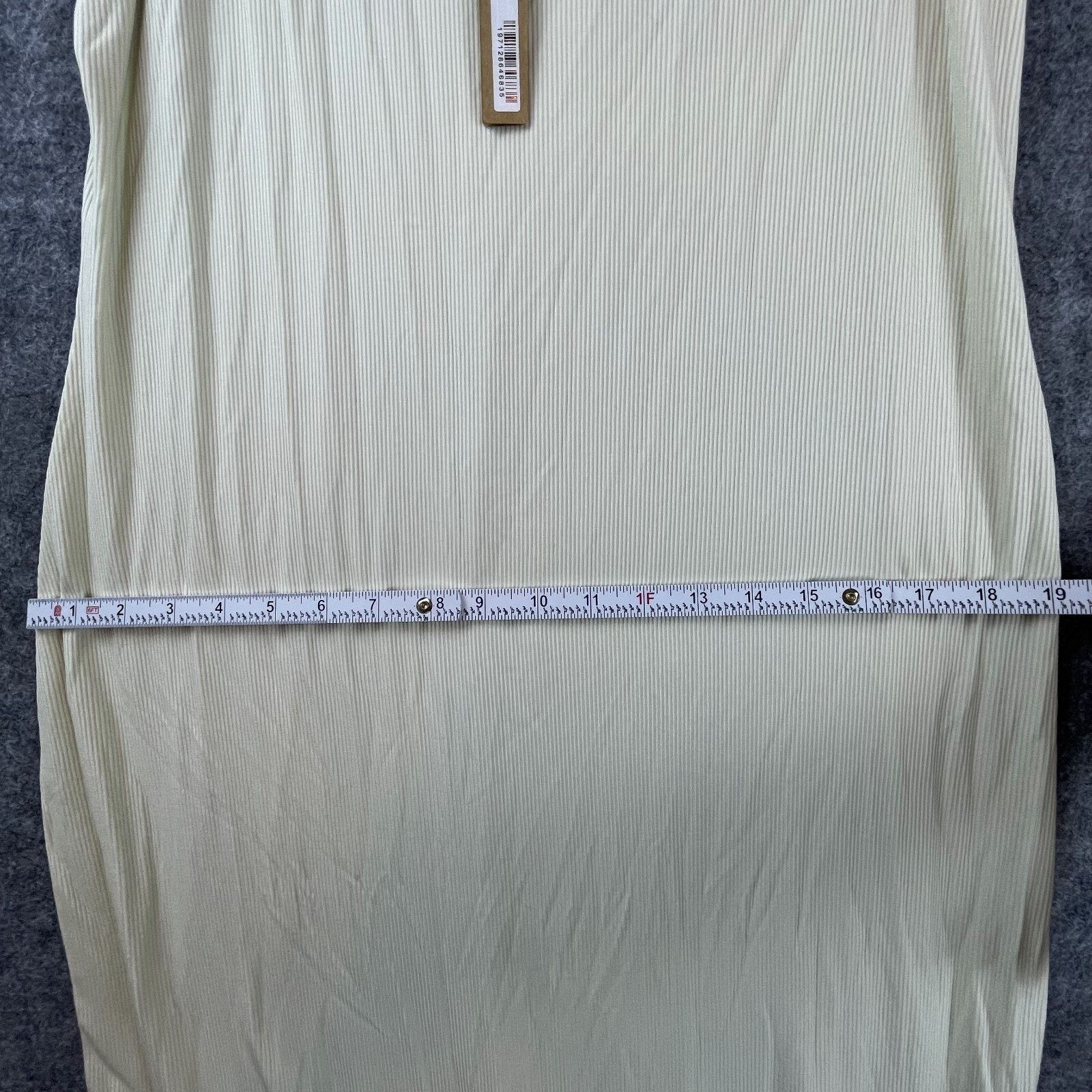SKIMS Skims Soft Lounge Slip Mini Dress Women 4X White Ribbed Size 42" / US 20 - 7 Thumbnail
