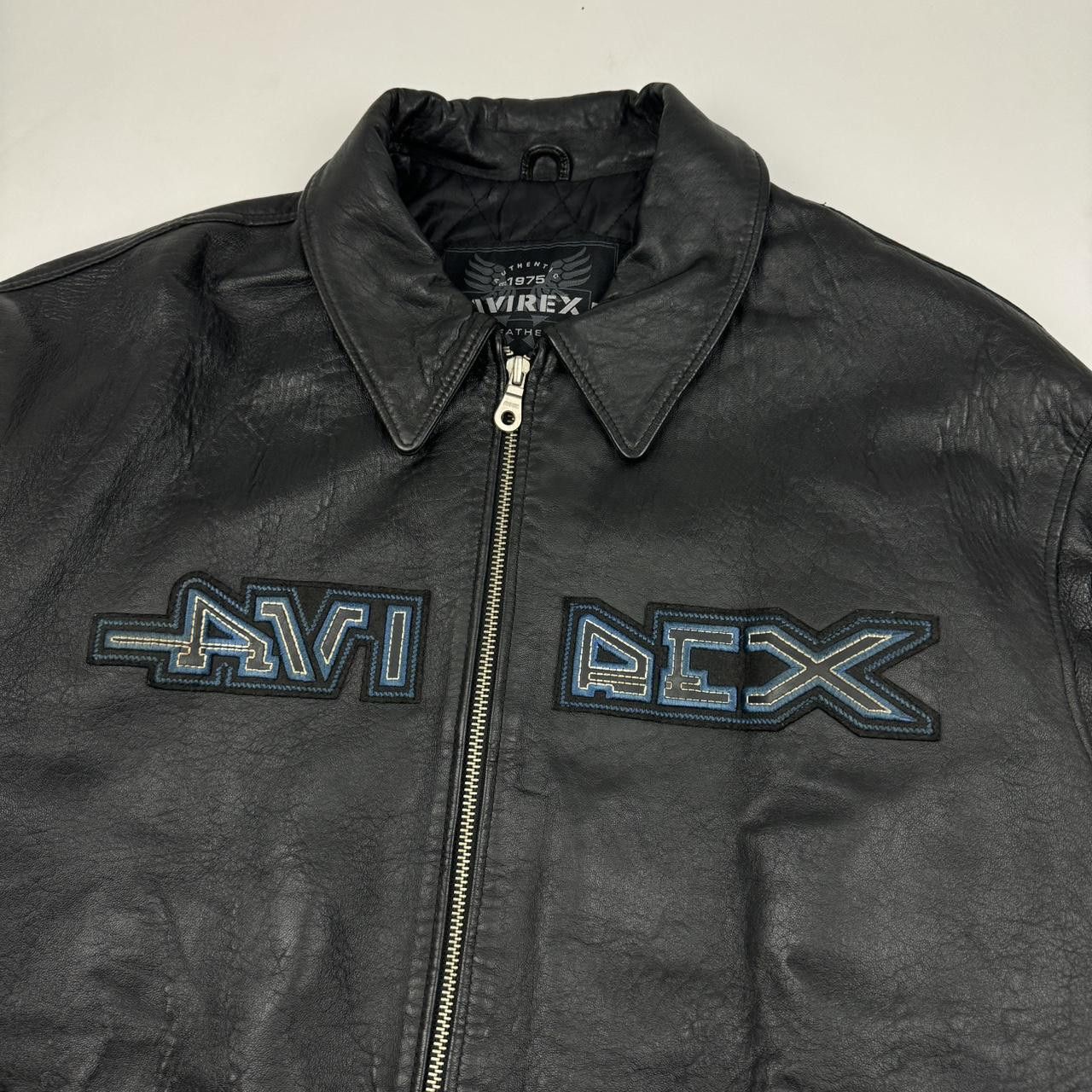 Avirex Avirex Leather Jacket Size US XL / EU 56 / 4 - 4 Thumbnail