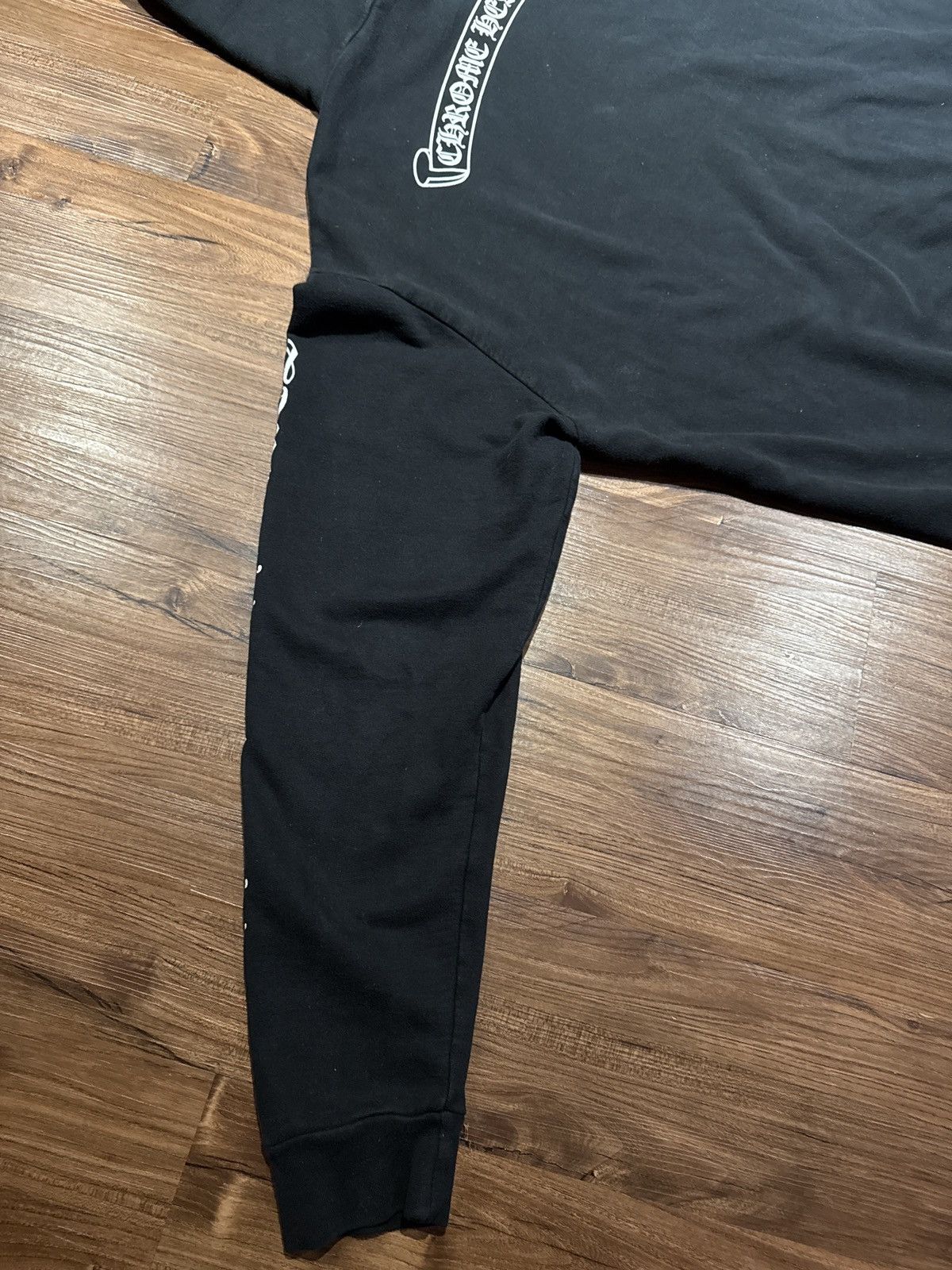 Chrome Hearts Chrome Hearts Scroll Sleeve Logo Hoodie Size US XL / EU 56 / 4 - 5 Thumbnail