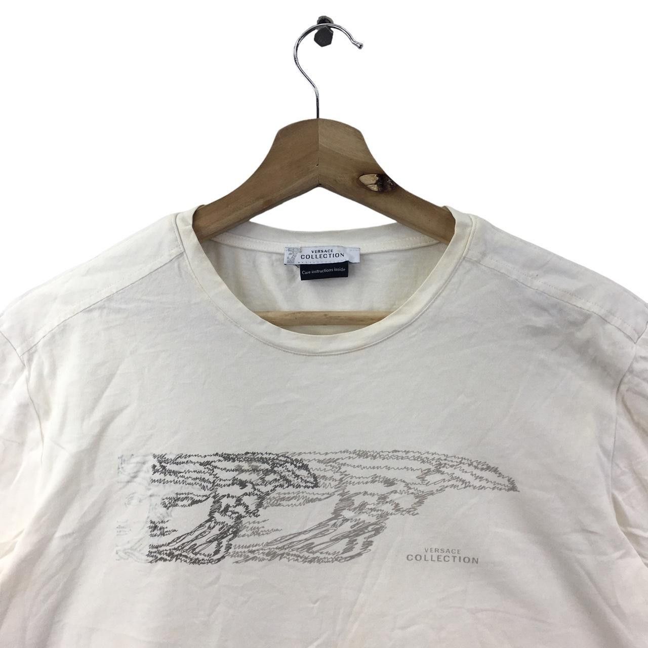 Versace Vtg 90’ GIANNI VERSACE COLLECTION Medusa Logo Tee Shirt Size US M / EU 48-50 / 2 - 2 Thumbnail