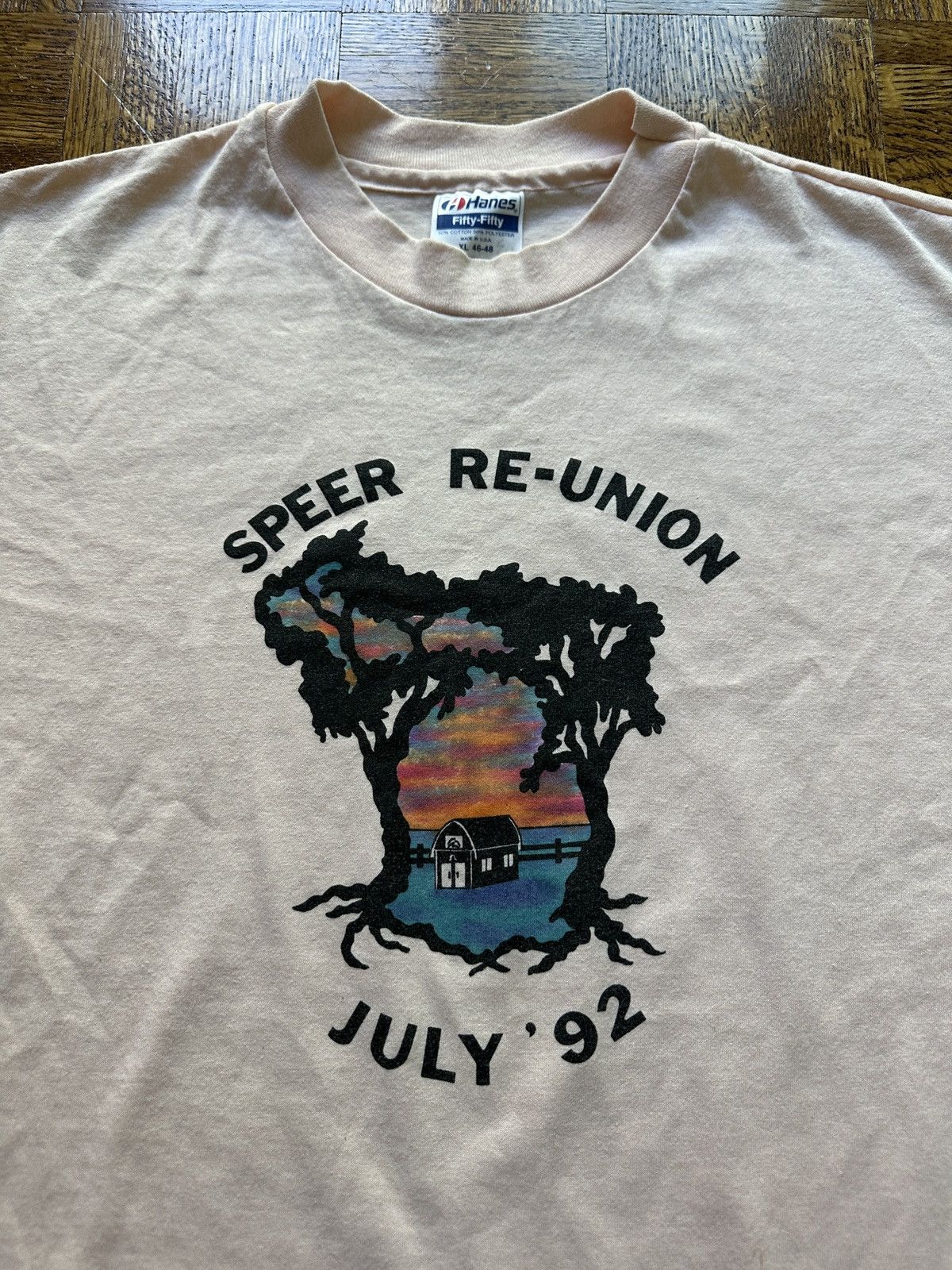 Vintage Vintage 90s Michigan Speer Reunion Graphic Tee Size US XL / EU 56 / 4 - 3 Thumbnail