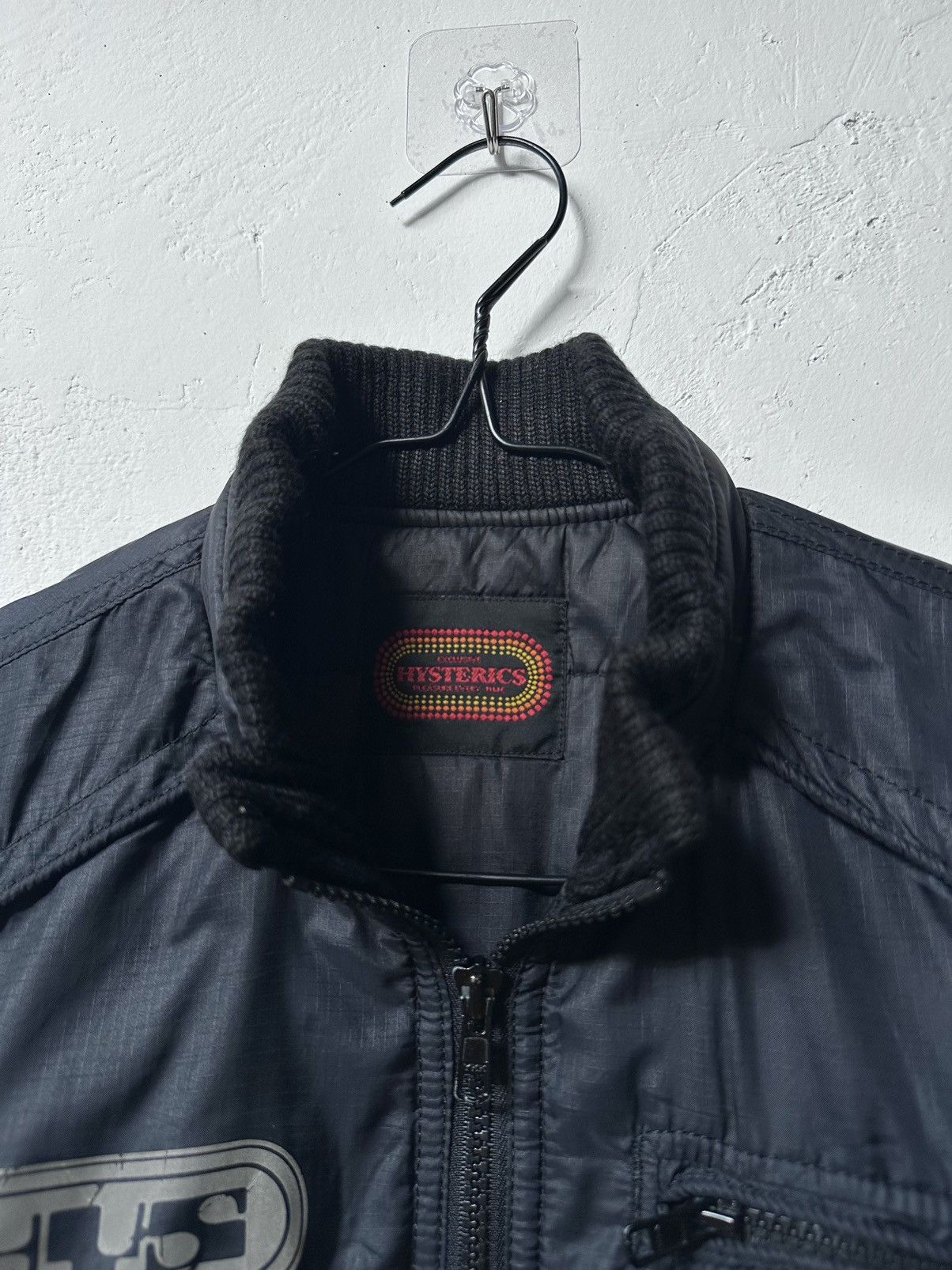 Hysteric Glamour Hysteric Glamour Puffer Jacket Rock Punk Gothic Style Size US M / EU 48-50 / 2 - 6 Thumbnail