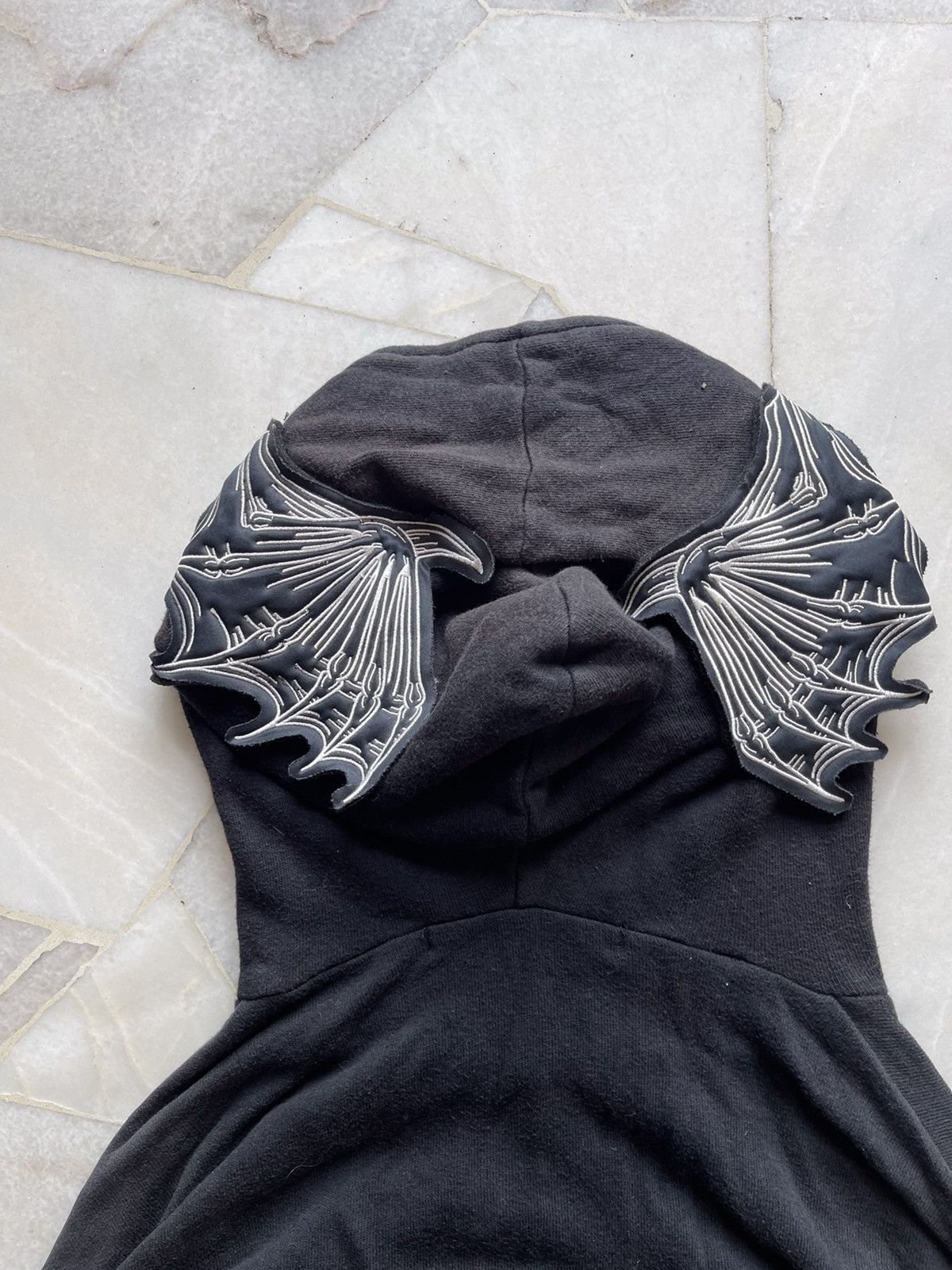 GLAD NEWS 00s archive bone long hoodie Glad News | Grailed