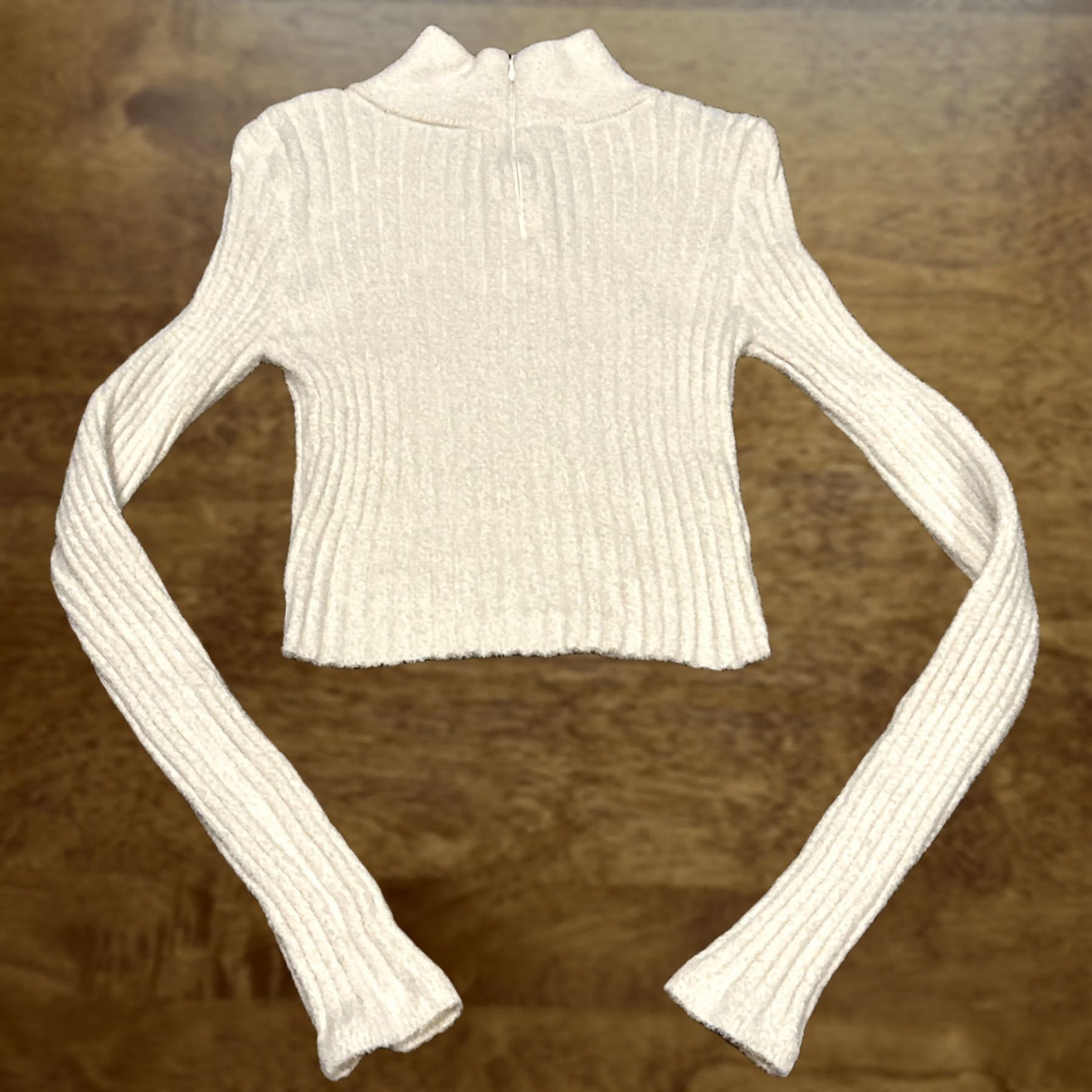 Vintage Double Zero Sweater Long Sleeve 1/4 Zip Knit Nylon Blend Ivory Women S Size Small Pullover Vintage No Size S / US 4 / IT 40 - 1 Thumbnail