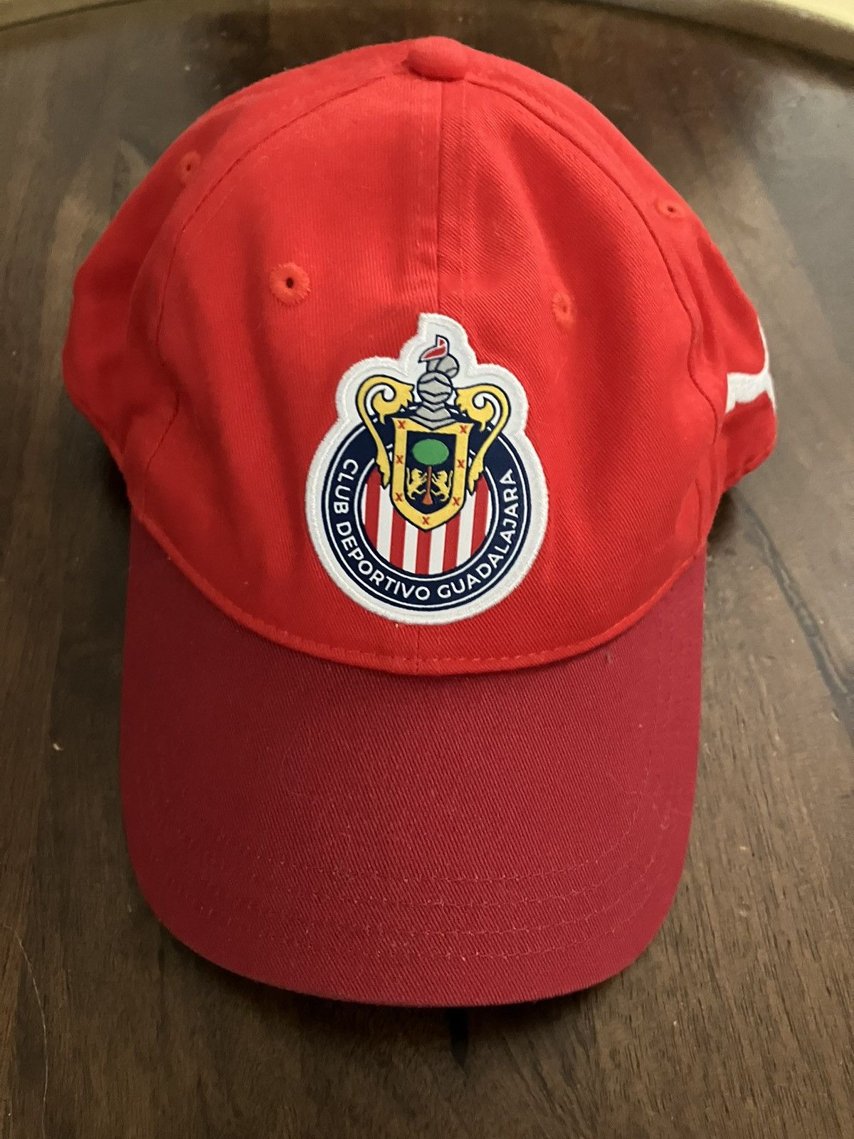 Puma Club Deportivo Guadalajara Hat Cap Adult Red Chivas Puma Size ONE SIZE - 1 Thumbnail
