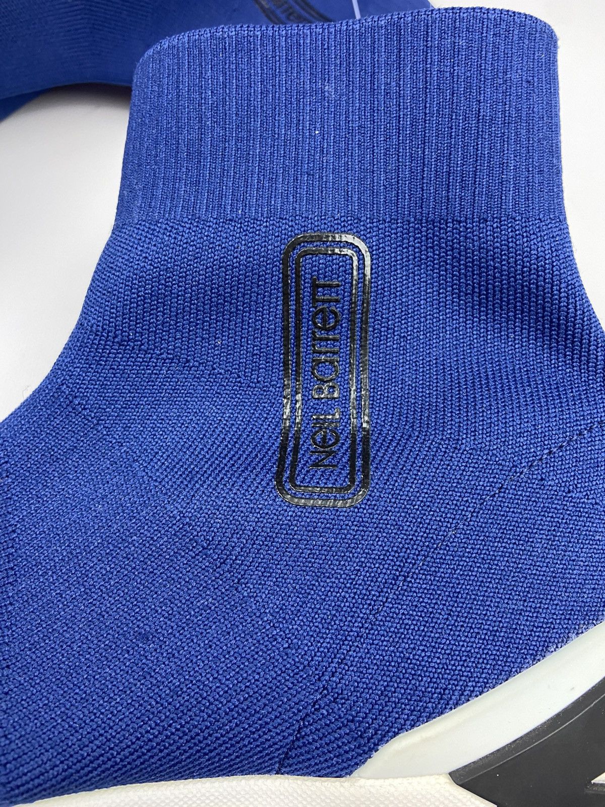 Neil Barrett NEIL BARRETT CONTRASTING SOLE BOLT SOCK SNEAKERS SZ 45 Size US 12 / EU 45 - 4 Thumbnail