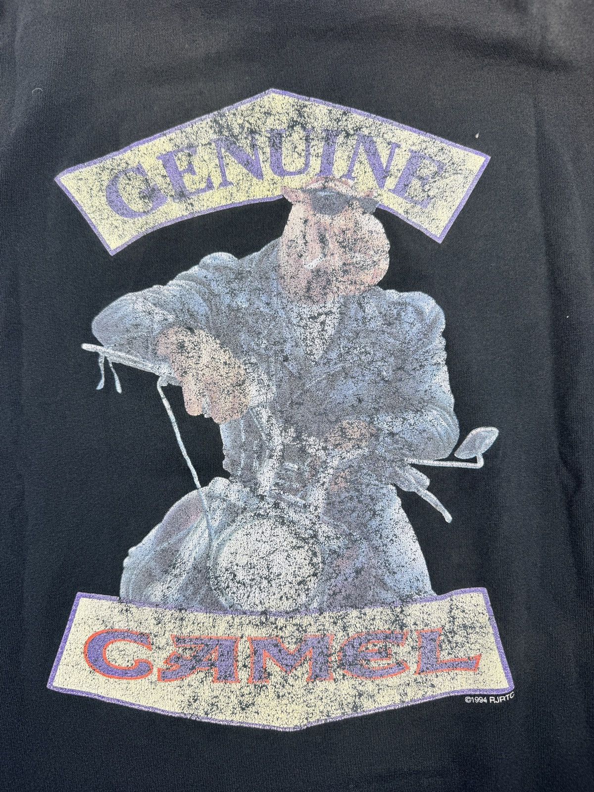 Vintage GENUINE CAMEL 1994 VINTAGE T-SHIRT Size US XL / EU 56 / 4 - 3 Thumbnail