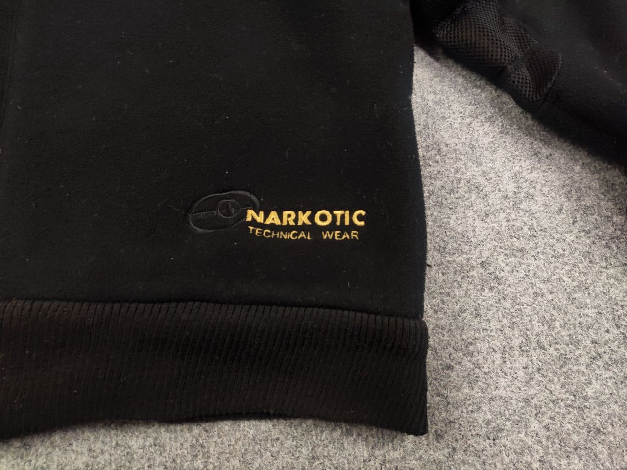 Narcotic GDC Vintage Narcotic Wear Baggy logo Fleece Jacket Y2K Style Size US M / EU 48-50 / 2 - 16 Thumbnail