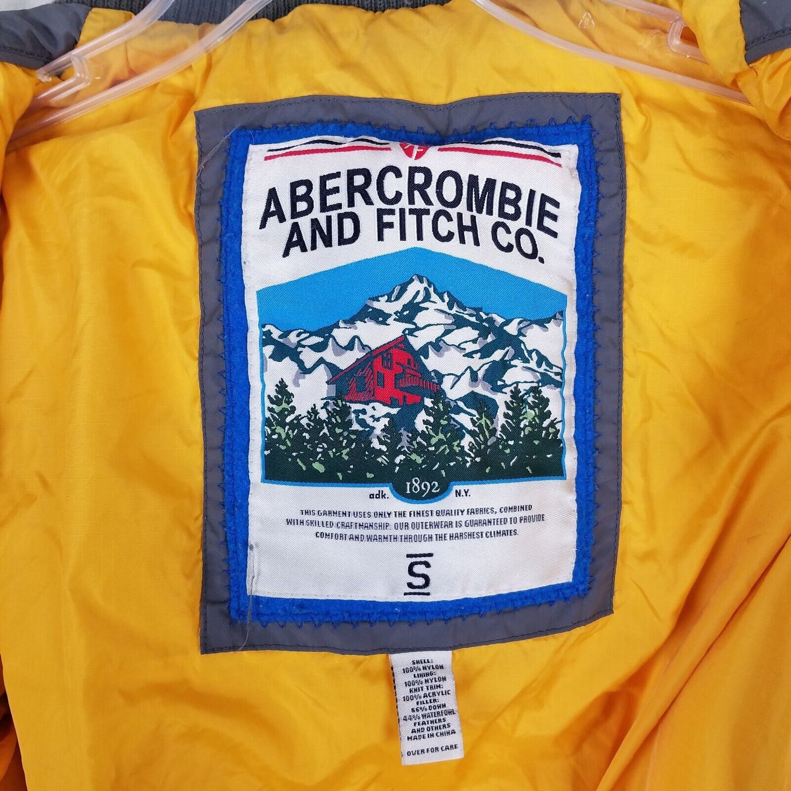 Abercrombie & Fitch Vtg A&F Abercrombie & Fitch Down Puffer Jacket Parka 90s Y2K Size US S / EU 44-46 / 1 - 7 Thumbnail