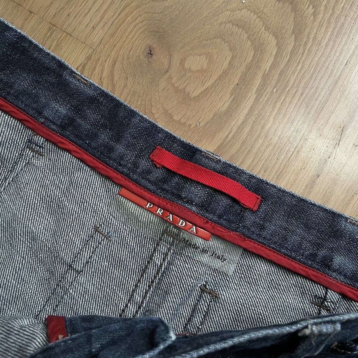Prada Prada Red Tab Denim Jeans Size US 32 / EU 48 - 3 Thumbnail