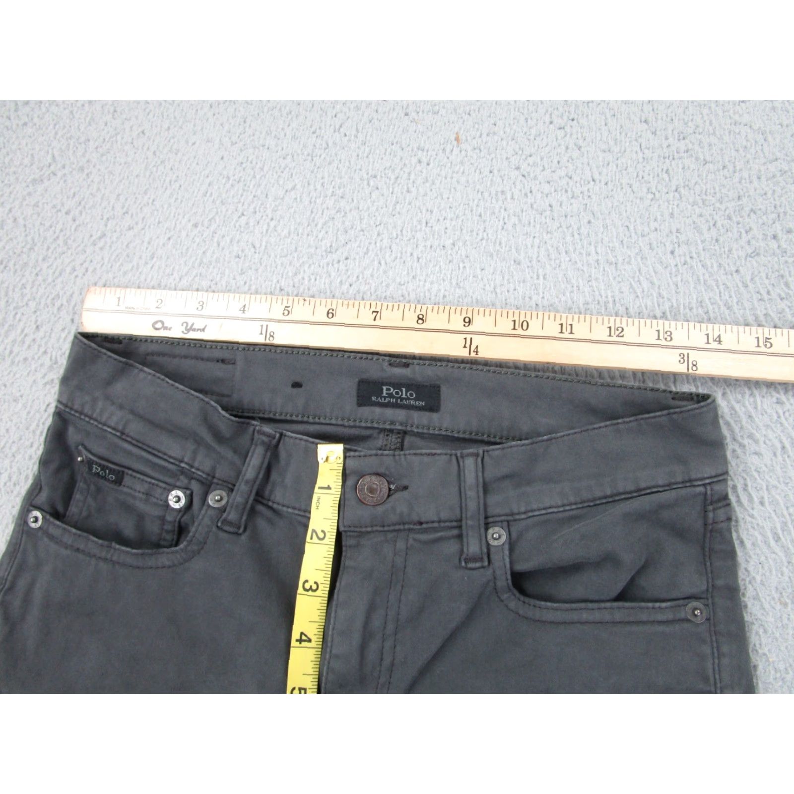 Polo Ralph Lauren Polo Ralph Lauren Jeans Womens 27 Gray Tompkins Skinny Pants Preppy Luxury Slim Size 27" / US 4 / IT 40 - 5 Thumbnail