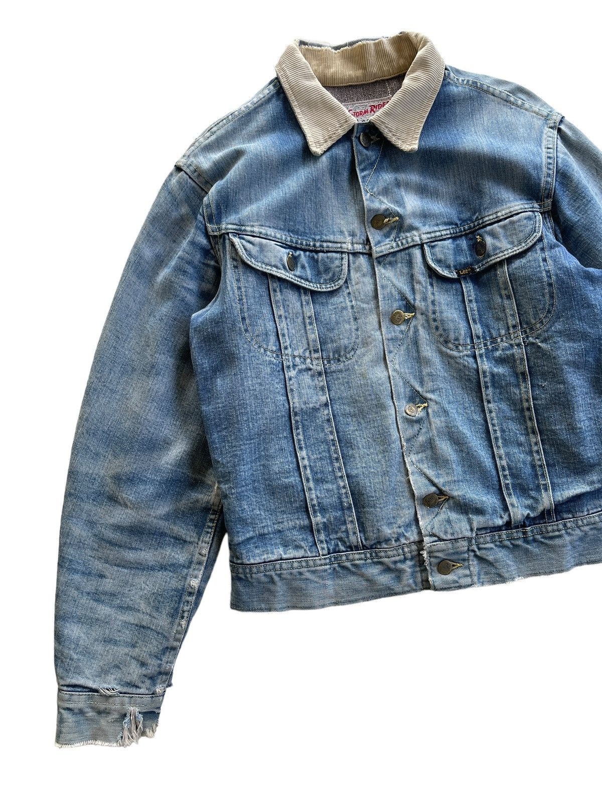 Lee 1960s Lee Storm Rider 101 LJ Blanket Denim Jacket Size US S / EU 44-46 / 1 - 4 Thumbnail