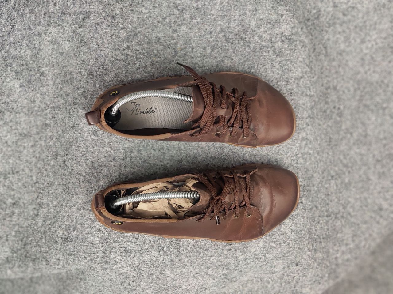 Vivobarefoot Joe Nimble Design RelaxToes leather Lace up Barefoot Shoes Size US 7.5 / EU 40-41 - 3 Thumbnail