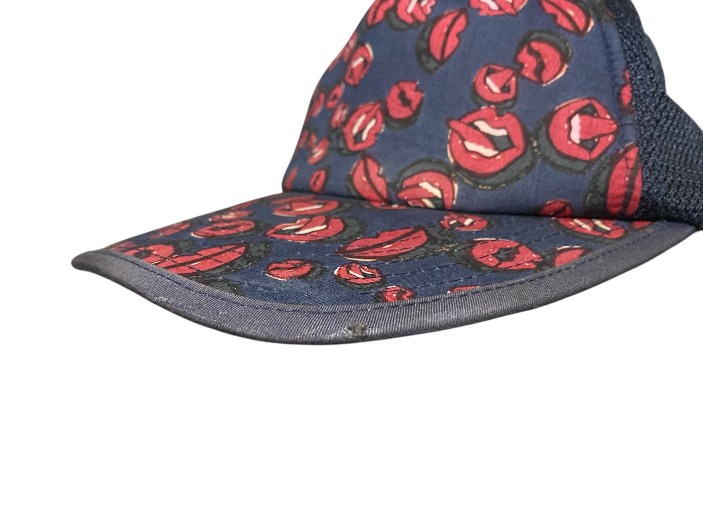 Jun Takahashi RARE Archive Jun Takahashi Undercover Fullprint Lips Trucker Size ONE SIZE - 13 Thumbnail