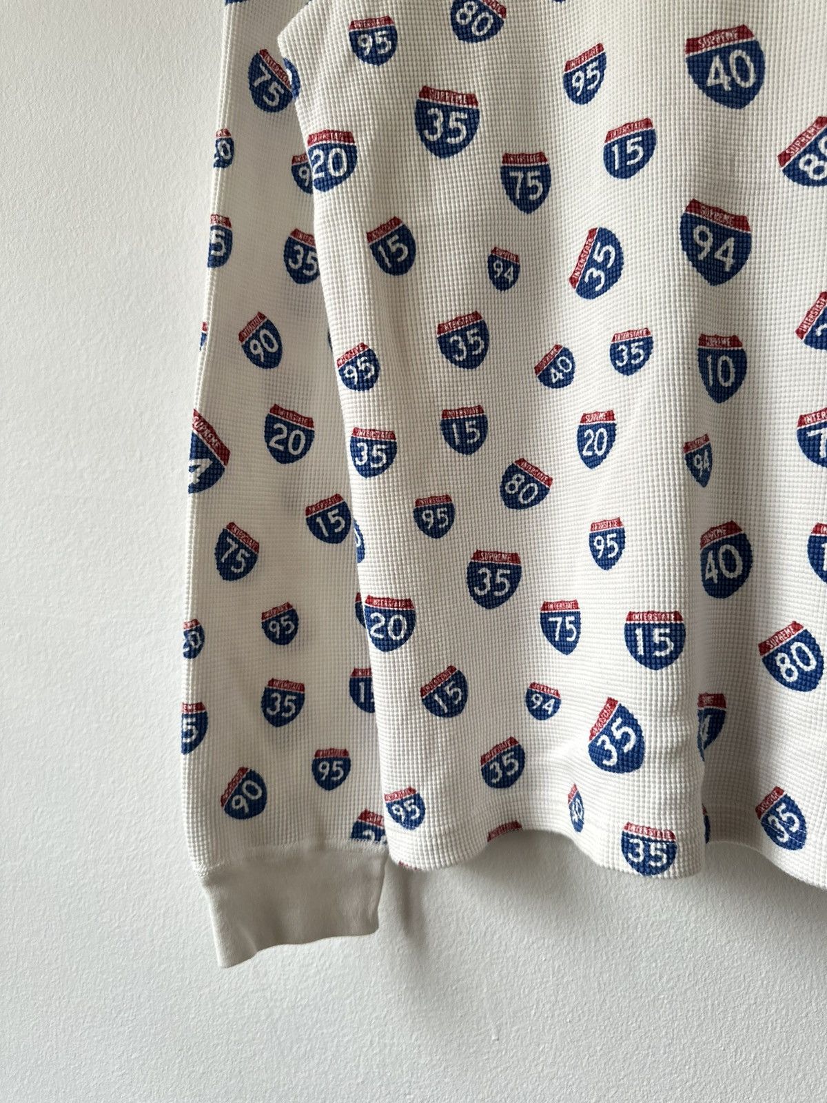 Supreme Supreme Interstate Logo Waffle Size US L / EU 52-54 / 3 - 6 Thumbnail