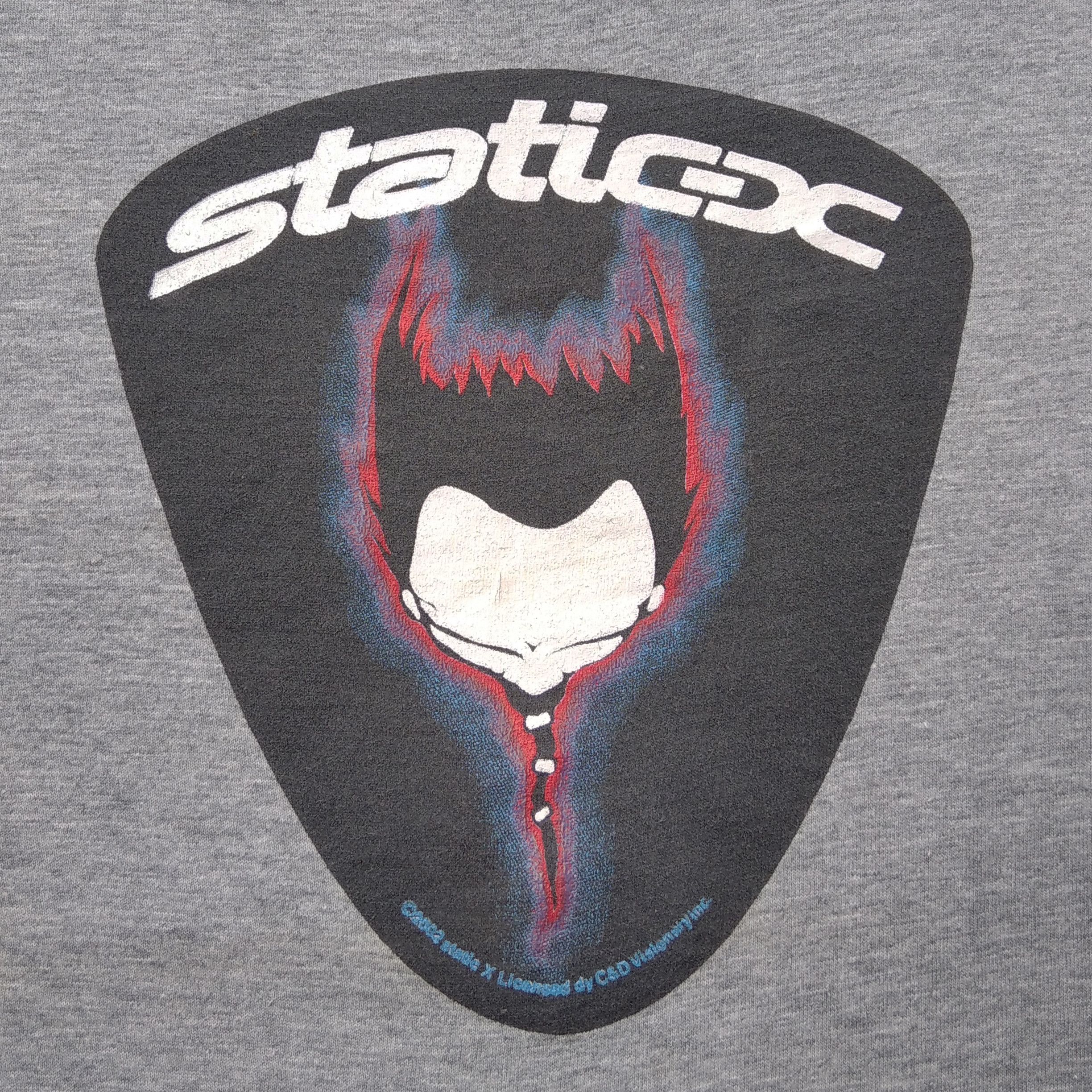 Band Tees Vintage Y2K STATIC-X T-shirt Copyright 2002 Size US S / EU 44-46 / 1 - 2 Thumbnail