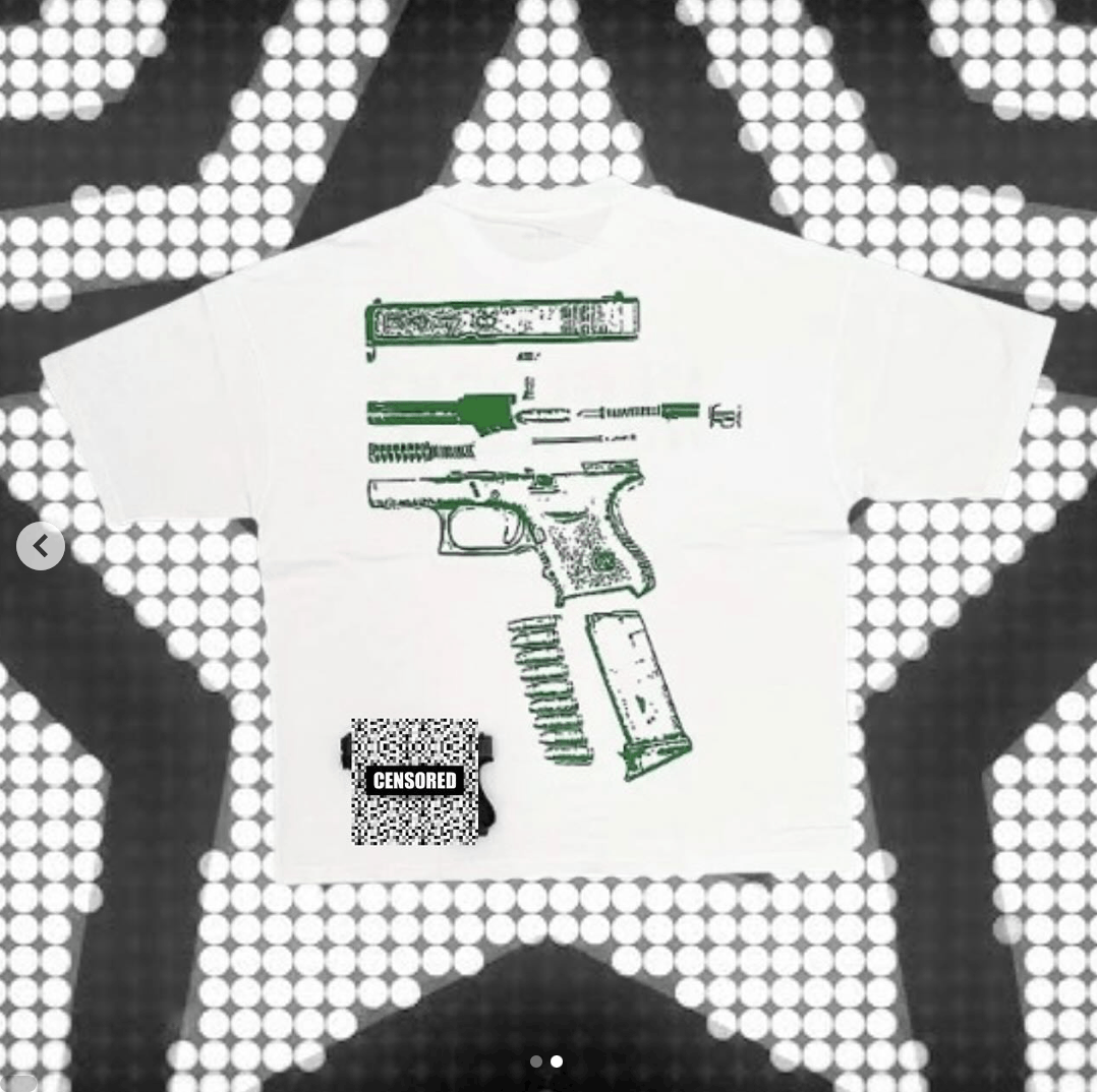 Japanese Brand "In Glock We Trust" T-Shirt Size US XXS / EU 40 - 2 Thumbnail