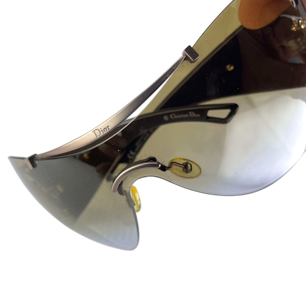 Christian Dior Monsieur VINTAGE CHRISTIAN DIOR DIORITO 1 LRVJN SKI SHIELD SUNGLASSES Size ONE SIZE - 17 Thumbnail
