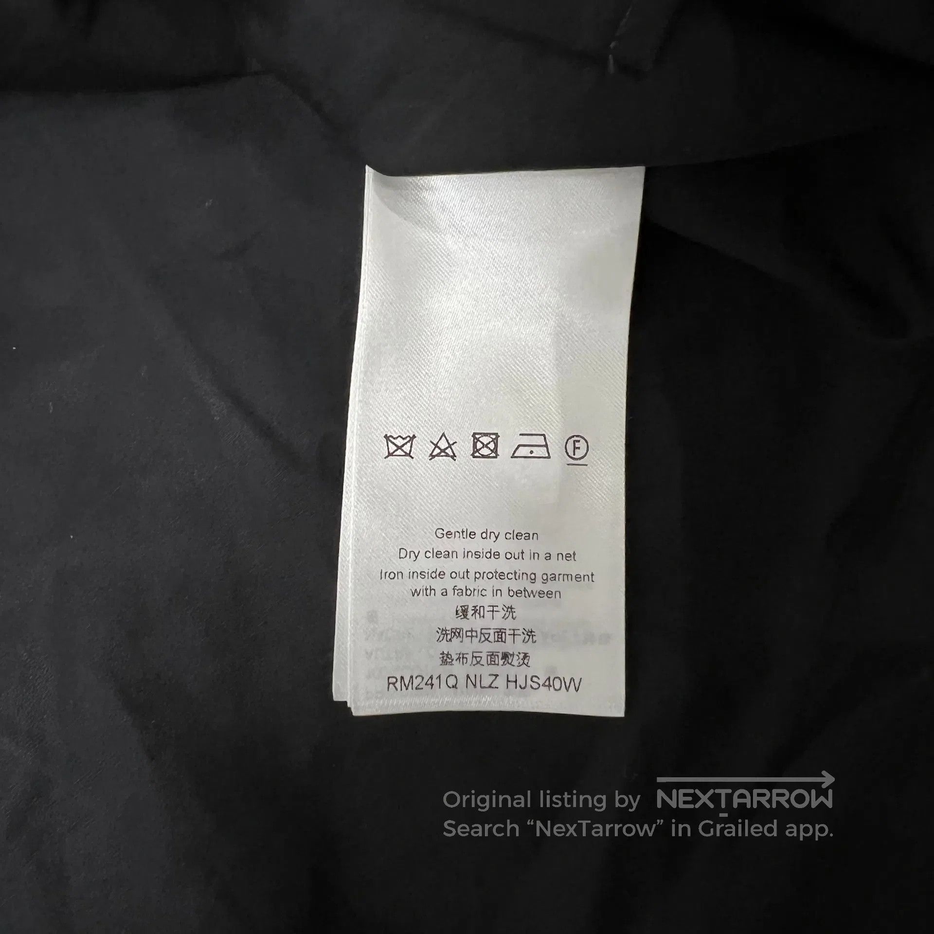 Louis Vuitton Louis Vuitton Black shirt| Size US XS / EU 42 / 0 - 6 Thumbnail