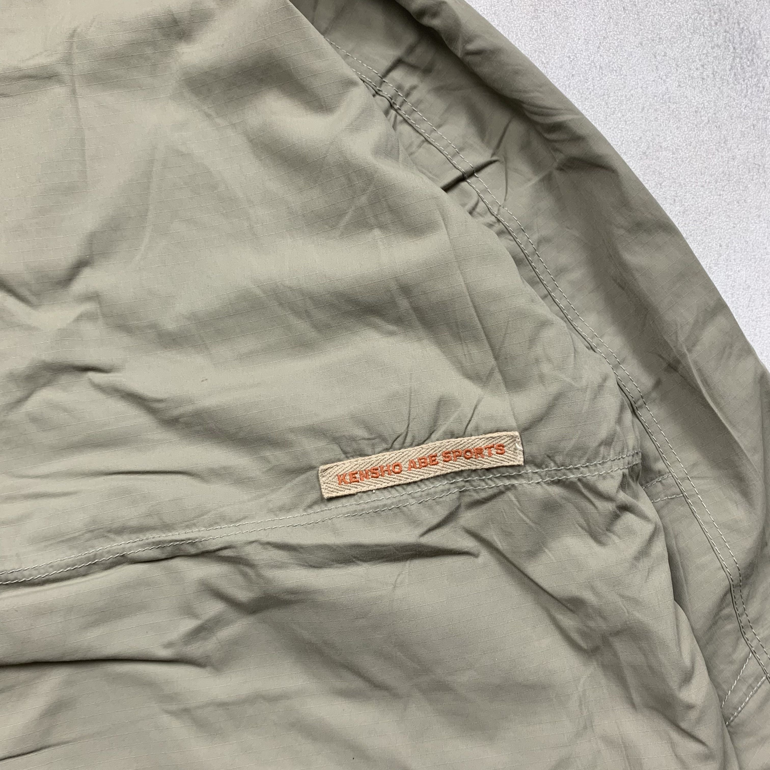 Japanese Brand Vintage Kensho Abe Cagoule Half Zip Jacket Size US L / EU 52-54 / 3 - 7 Thumbnail