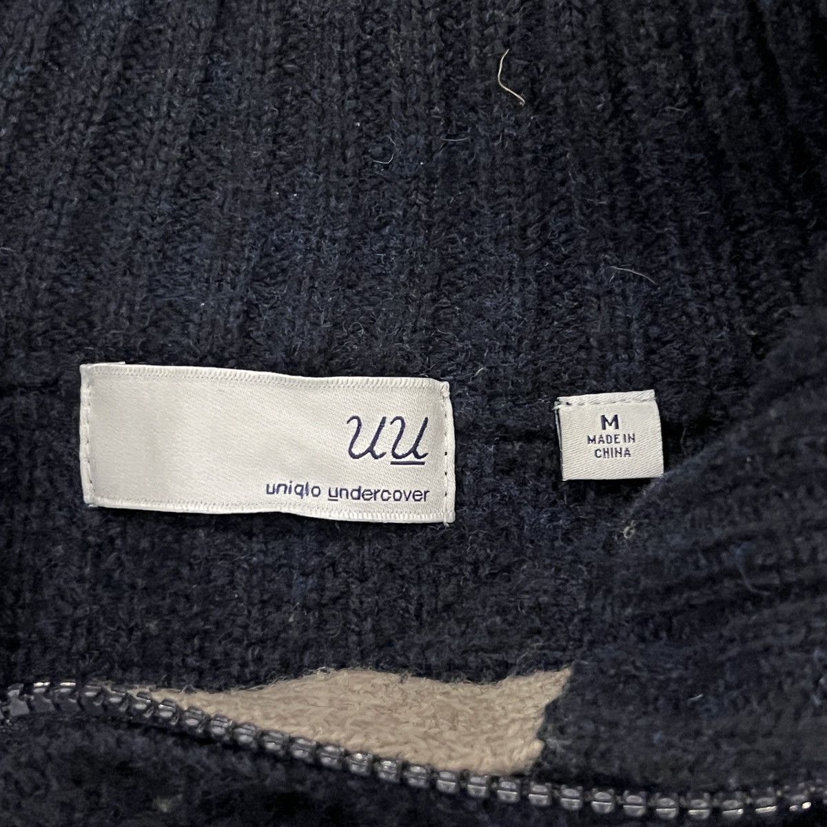 Undercover Undercover by Uniqlo Colorblock Zip Knit Cardigan Size US S / EU 44-46 / 1 - 10 Thumbnail