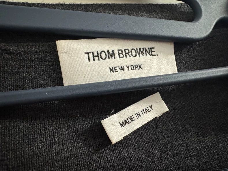 Thom Browne Thom browne Men's knitted cardigan 2504-Nextarrow Size US XXL / EU 58 / 5 - 3 Thumbnail