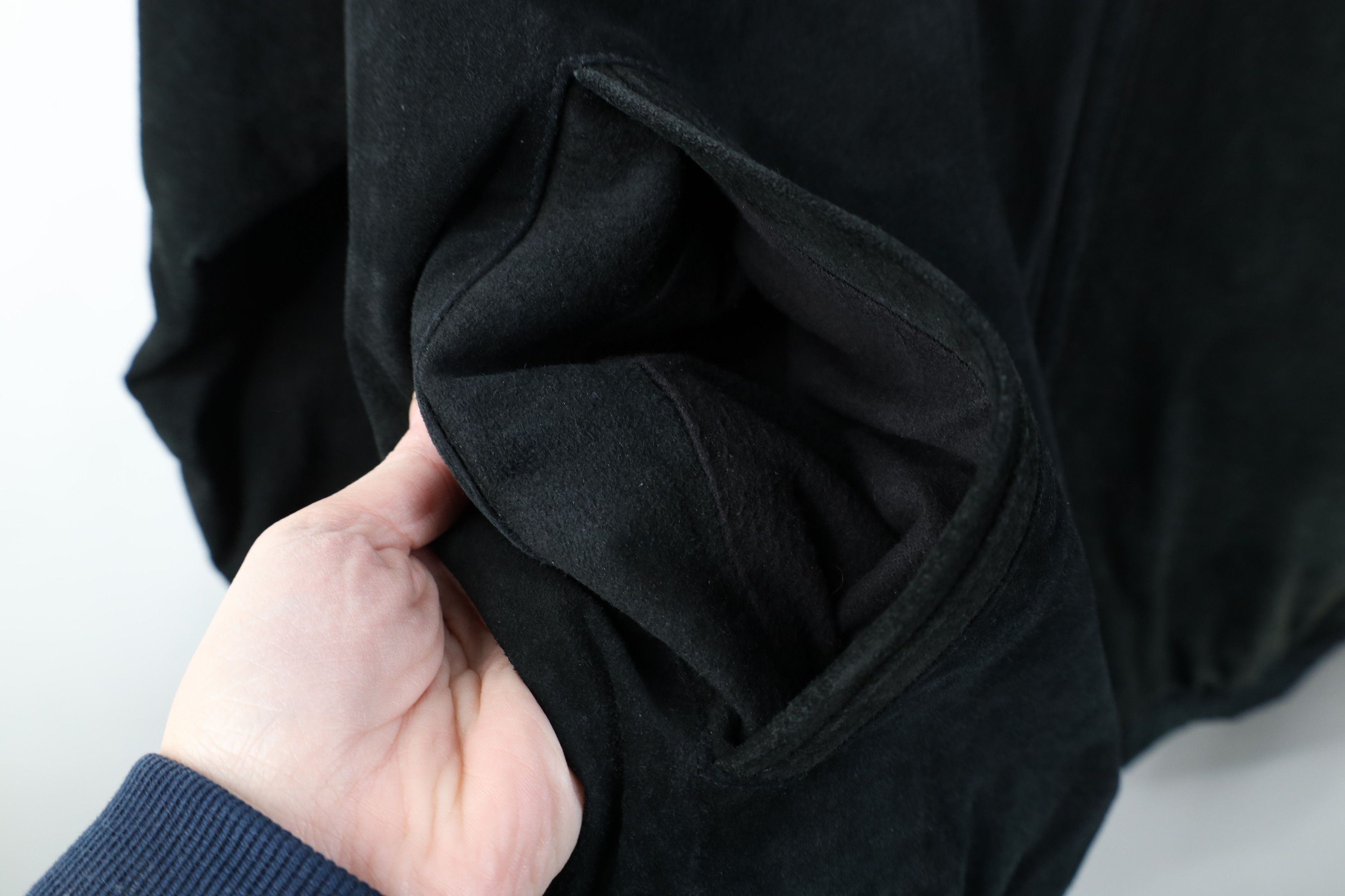 Vintage Vintage 90s Streetwear Quilted Suede Leather Bomber Jacket Size US L / EU 52-54 / 3 - 5 Thumbnail