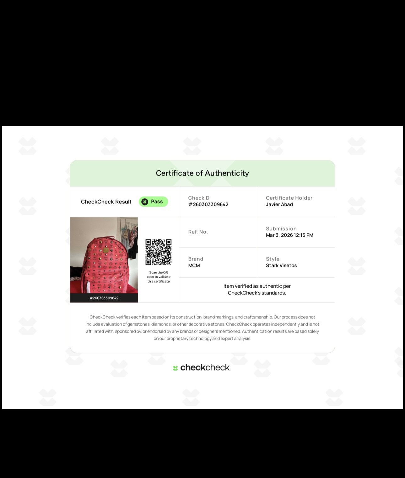 MCM Mcm stark red candy 2015 Size ONE SIZE - 18 Thumbnail