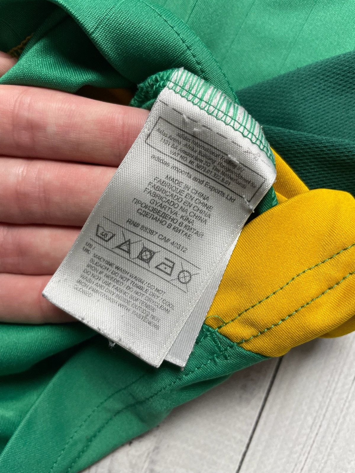 Adidas × Vintage Vintage adidas South Africa Cricket green jersey rare Size US M / EU 48-50 / 2 - 7 Thumbnail