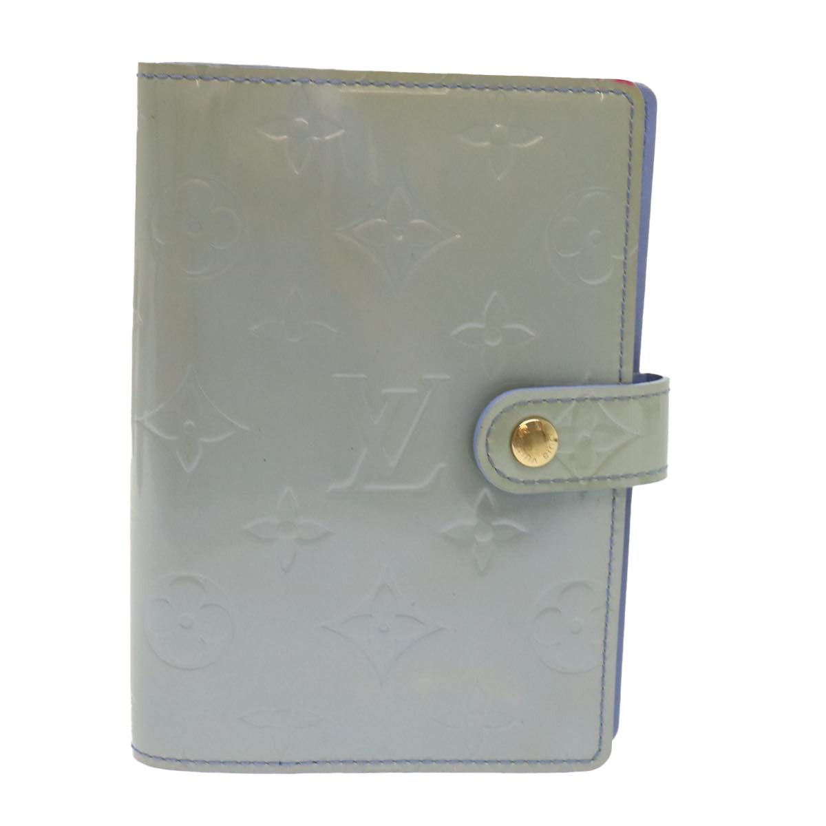image of Louis Vuitton Agenda Pm Wallet in Blue, Women's