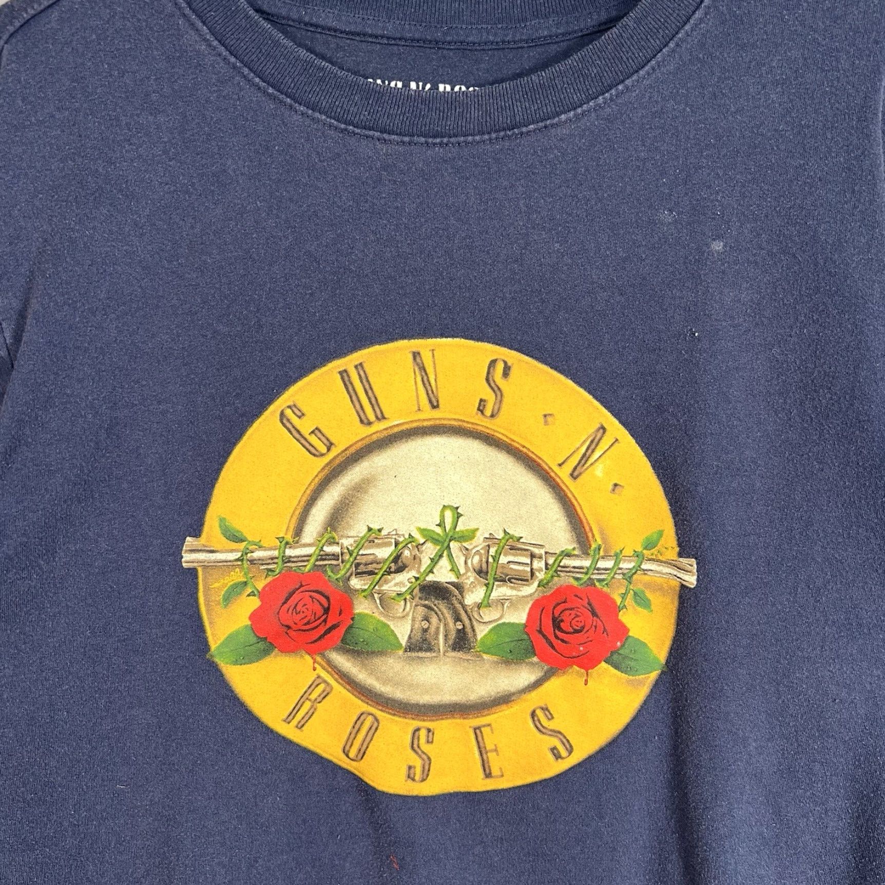 Vintage Guns N' Roses Sweatshirt Shirt Adult Small Blue Pullover Mens Vintage/Promo Crew Neck Shirt Size US S / EU 44-46 / 1 - 2 Thumbnail