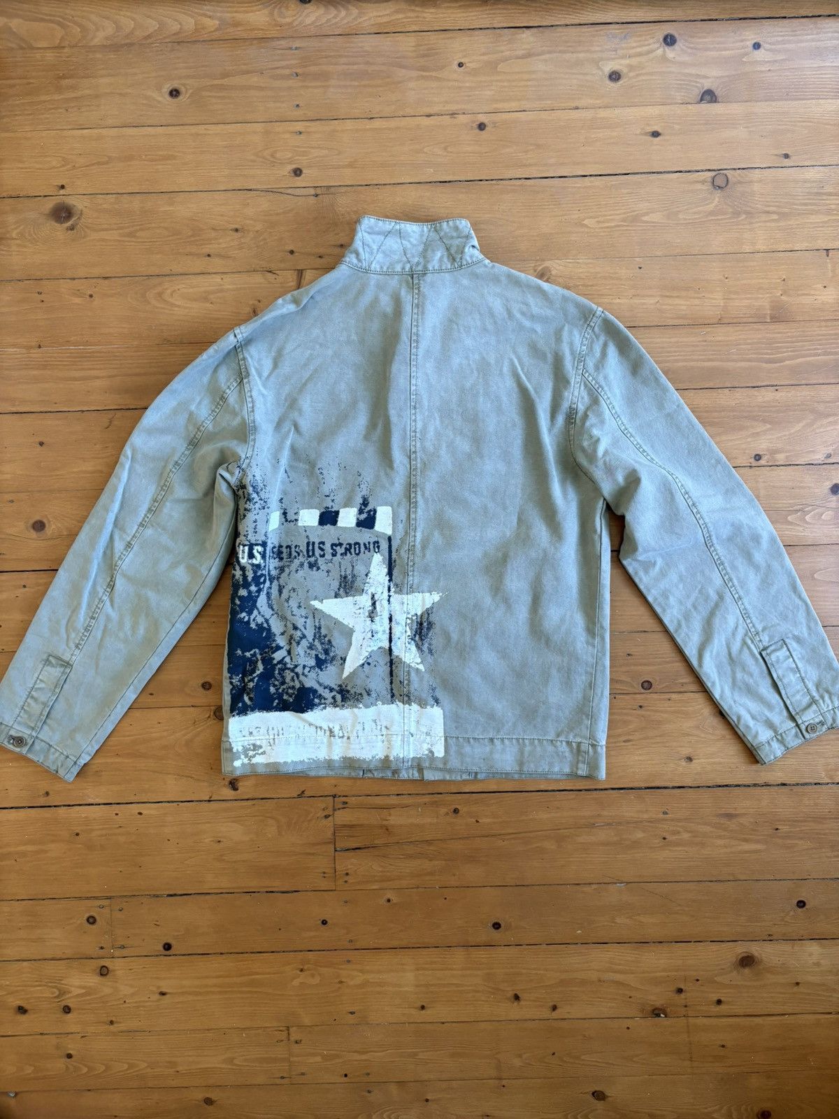 DKNY DKNY Canvas Graphic Jacket Size US M / EU 48-50 / 2 - 1 Thumbnail