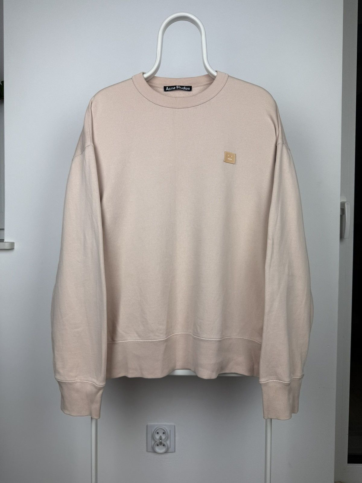 Acne Studios Acne Studios logo pink sweatshirt Size US M / EU 48-50 / 2 - 1 Thumbnail