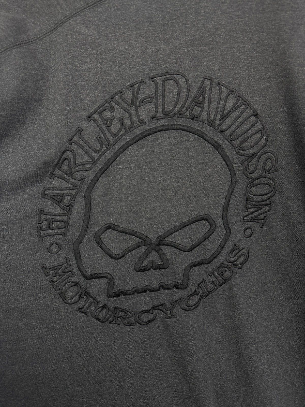 Harley Davidson 🇺🇸Vintage Y2K Harley Davidson Skull Skeleton T-Shirt Rare Size US XL / EU 56 / 4 - 5 Thumbnail