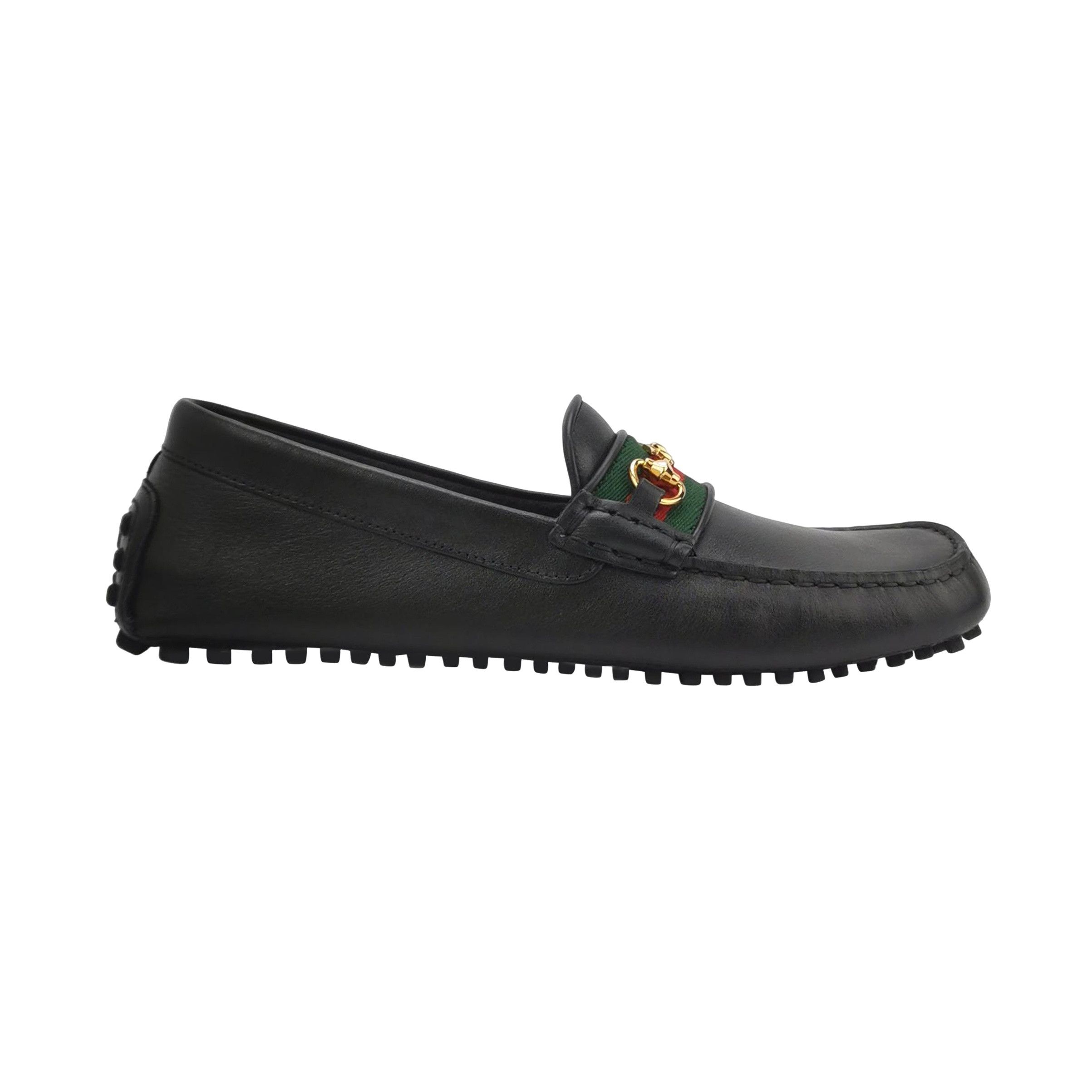 Gucci Gucci Interlocking G Stripe Driving Shoes 40 Size US 7 / EU 40 - 1 Thumbnail
