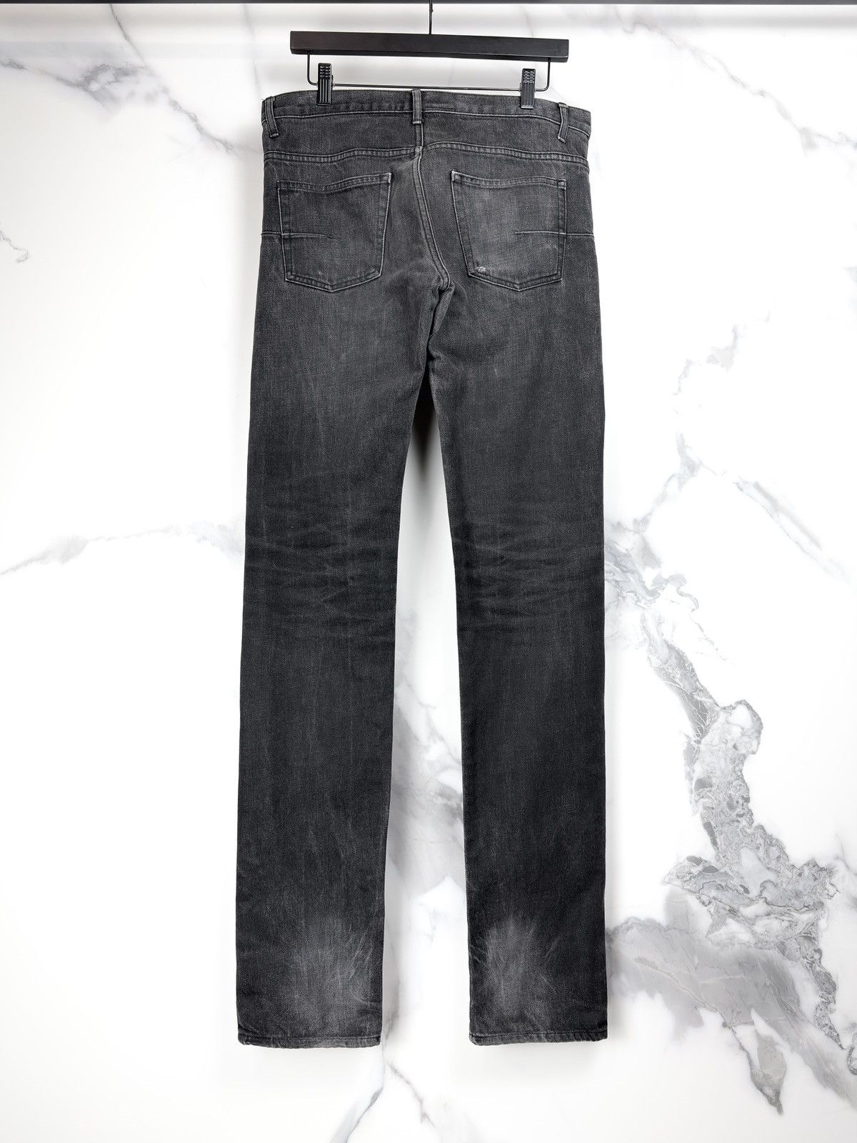 Dior SS09 Dior Homme Unaltered MIJ Faded Gray Denim Jeans KVA Size US 32 / EU 48 - 2 Thumbnail