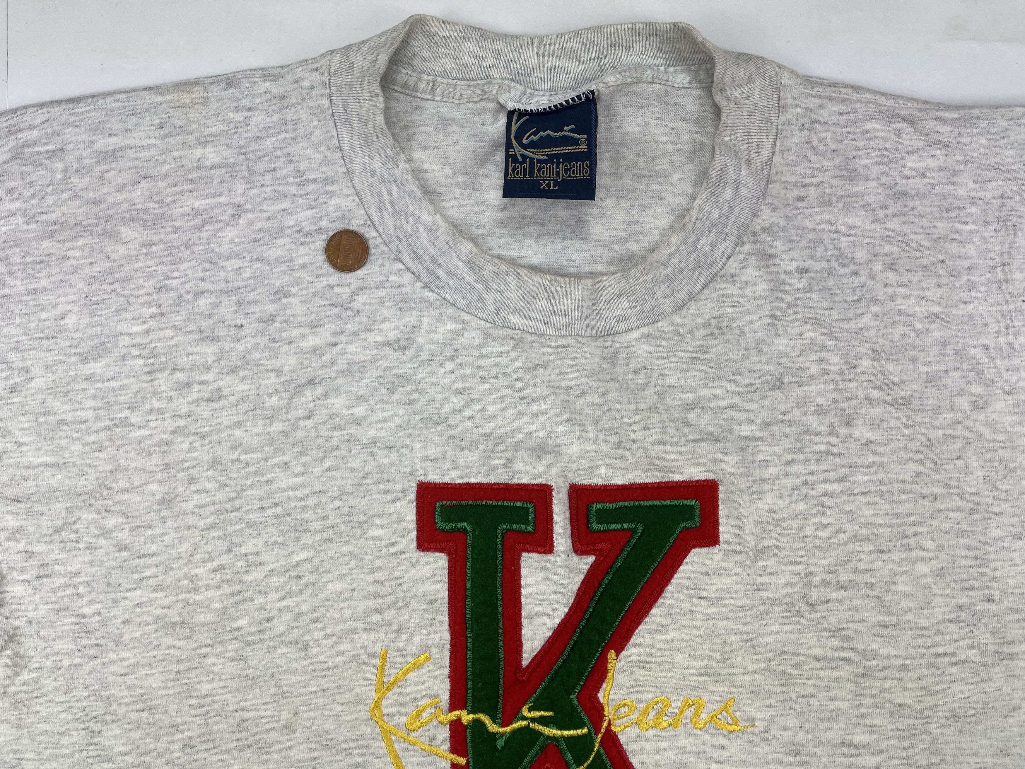 Karl Kani Karl Kani t-shirt, vintage 90s, 1990s hip hop, Y2K, size L Size US XL / EU 56 / 4 - 8 Thumbnail