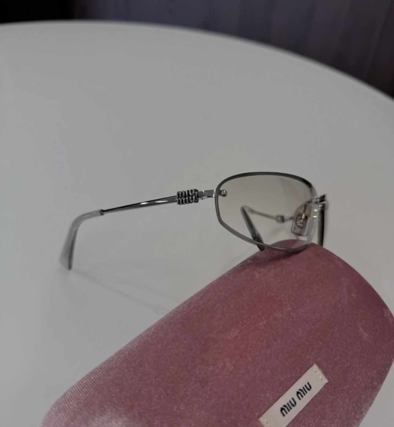 Miu Miu NEW Miu Miu sunglasses Miu Miu MU A50S 1BC-8H1. Size ONE SIZE - 13 Thumbnail