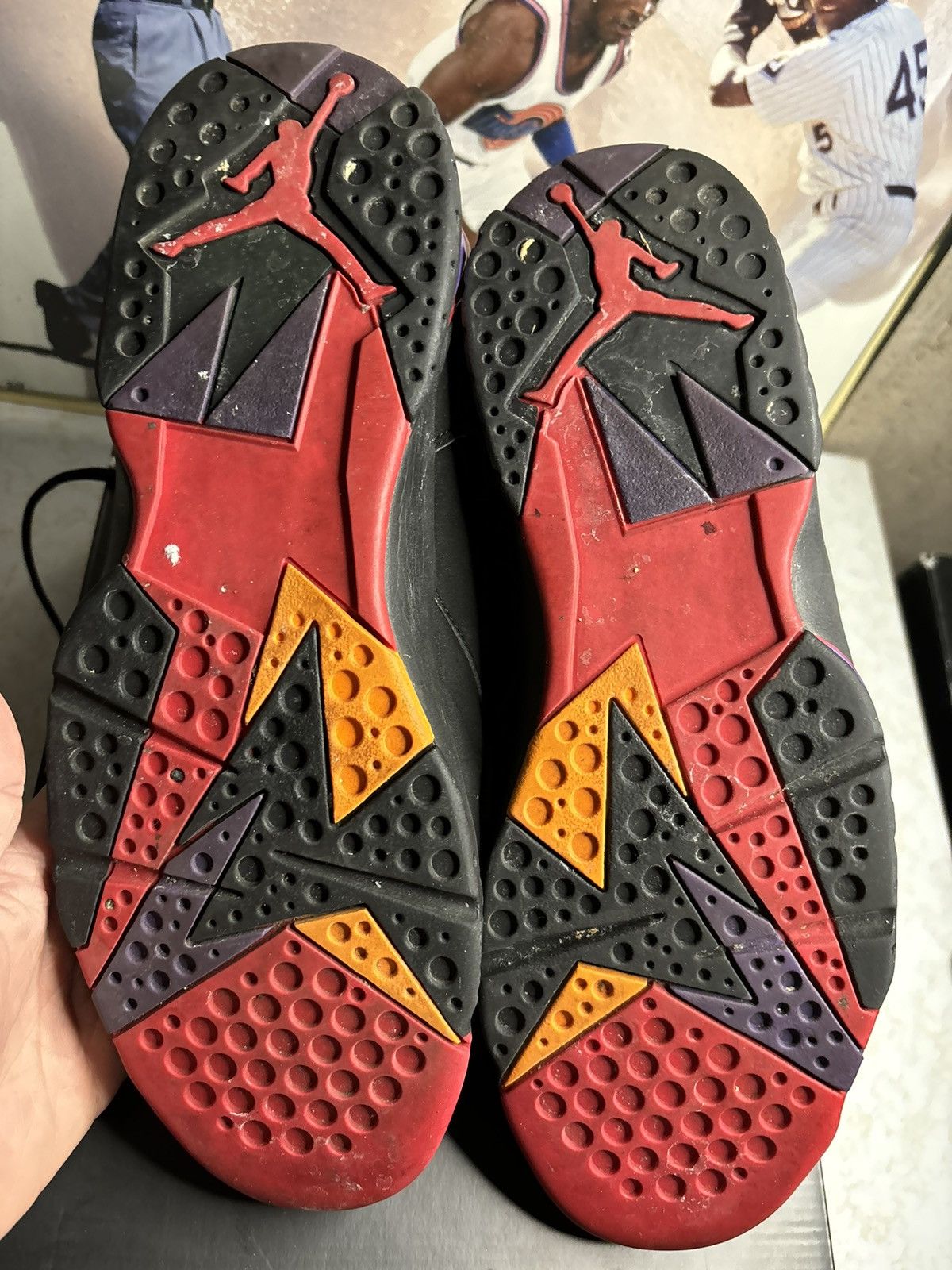 Jordan Brand Air Jordan 7 Retro 2012 raptor Size US 12 / EU 45 - 5 Thumbnail