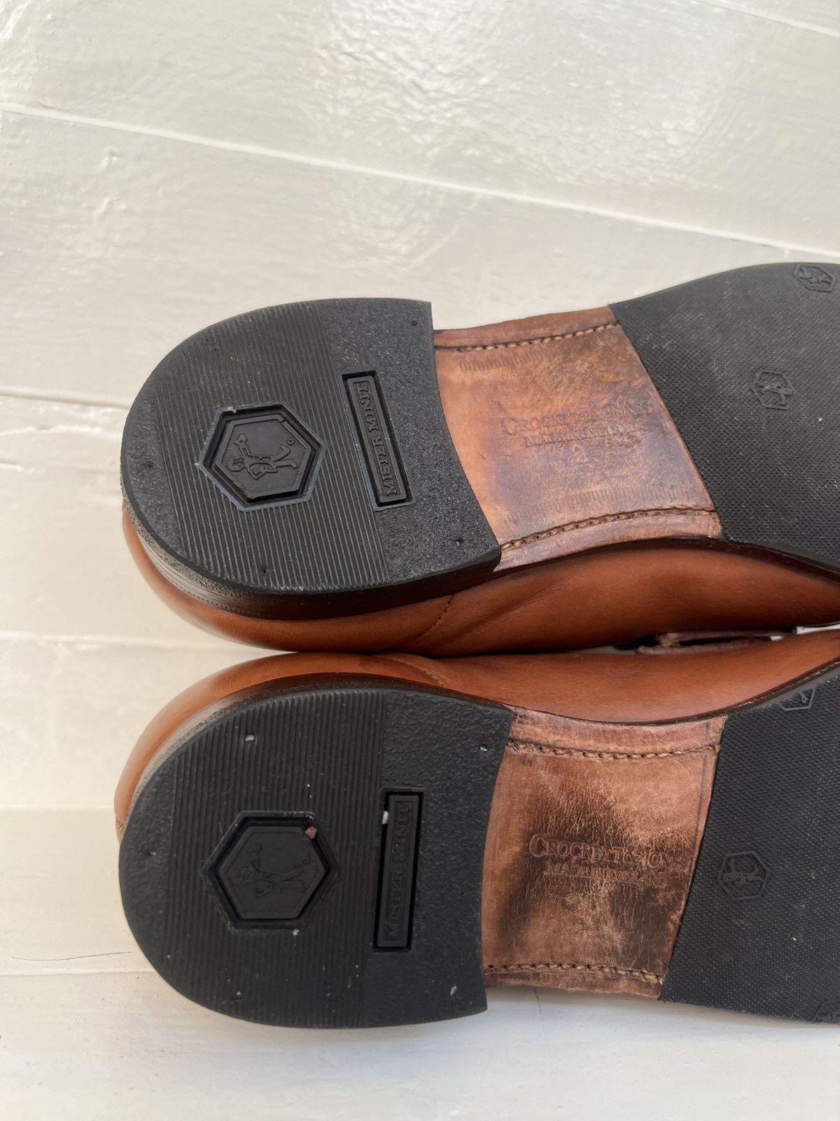 Crockett & Jones Crockett & Jones SELSEY Brown Leather Penny Loafers Shoes Size US 9 / EU 42 - 17 Thumbnail