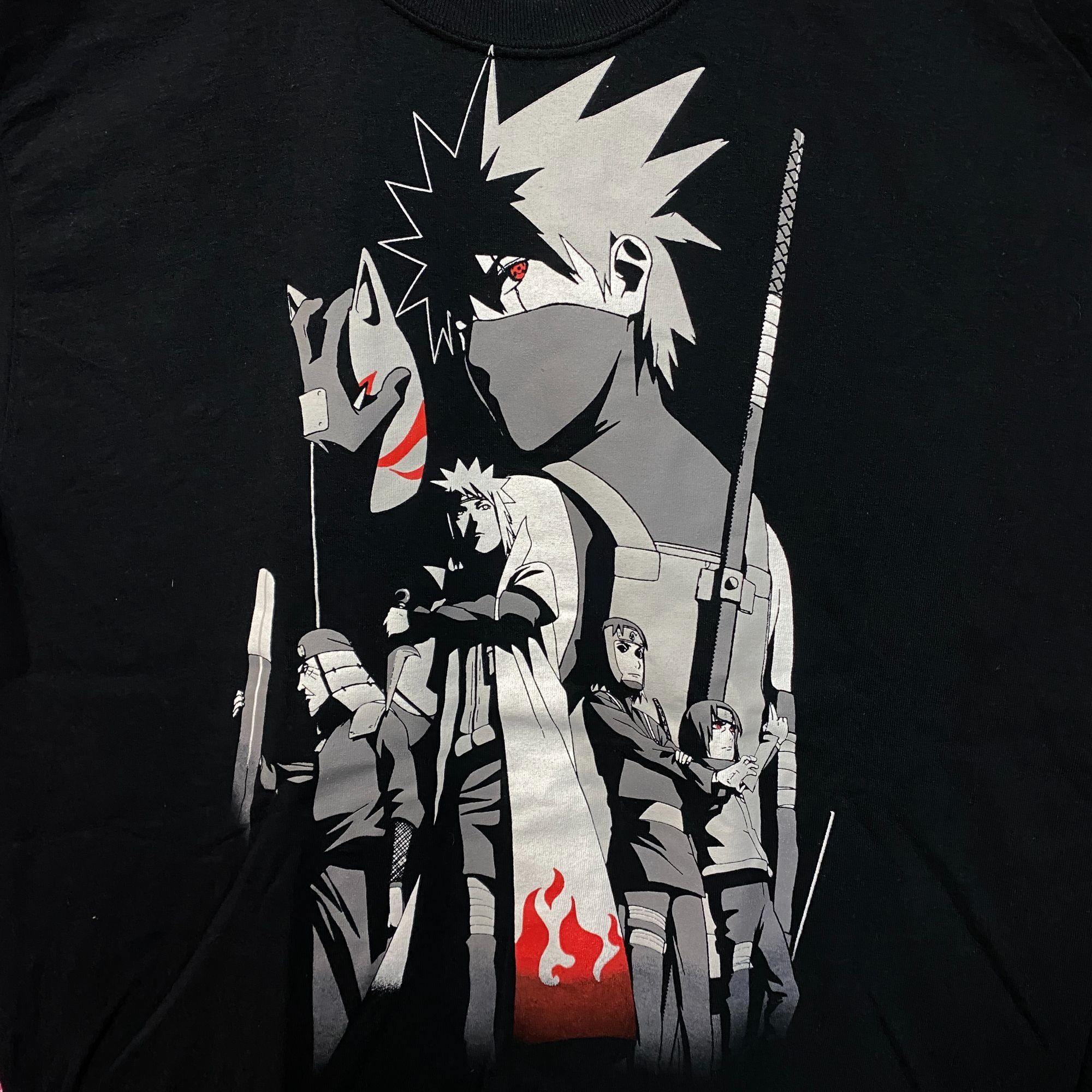 Ripple Junction Naruto Shippuden ANBU Black Ops Kakashi Hokages Anime Tee L Size US L / EU 52-54 / 3 - 2 Thumbnail