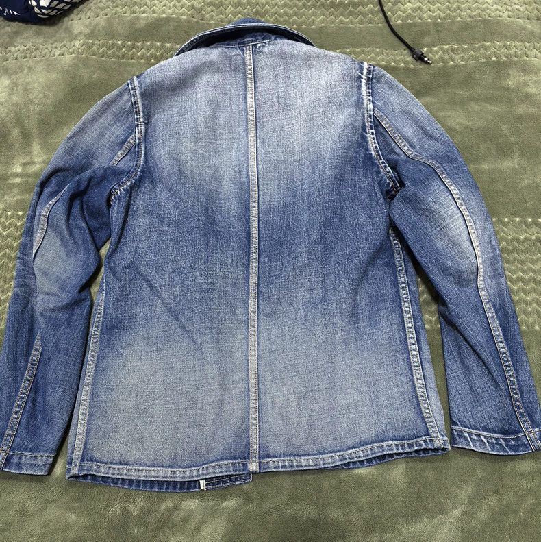 Visvim visvimYellow mud washed denim jacket 2503-Nextarrow Size US S / EU 44-46 / 1 - 2 Thumbnail